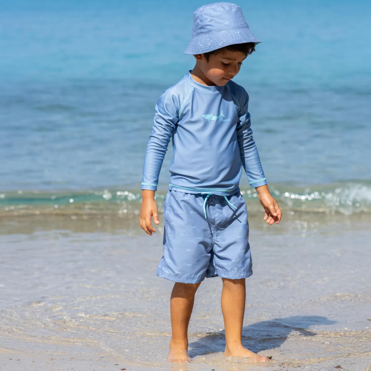 Playshoes Jungen Zweiteiler Lang Rash-Guard-Set (1er Pack)