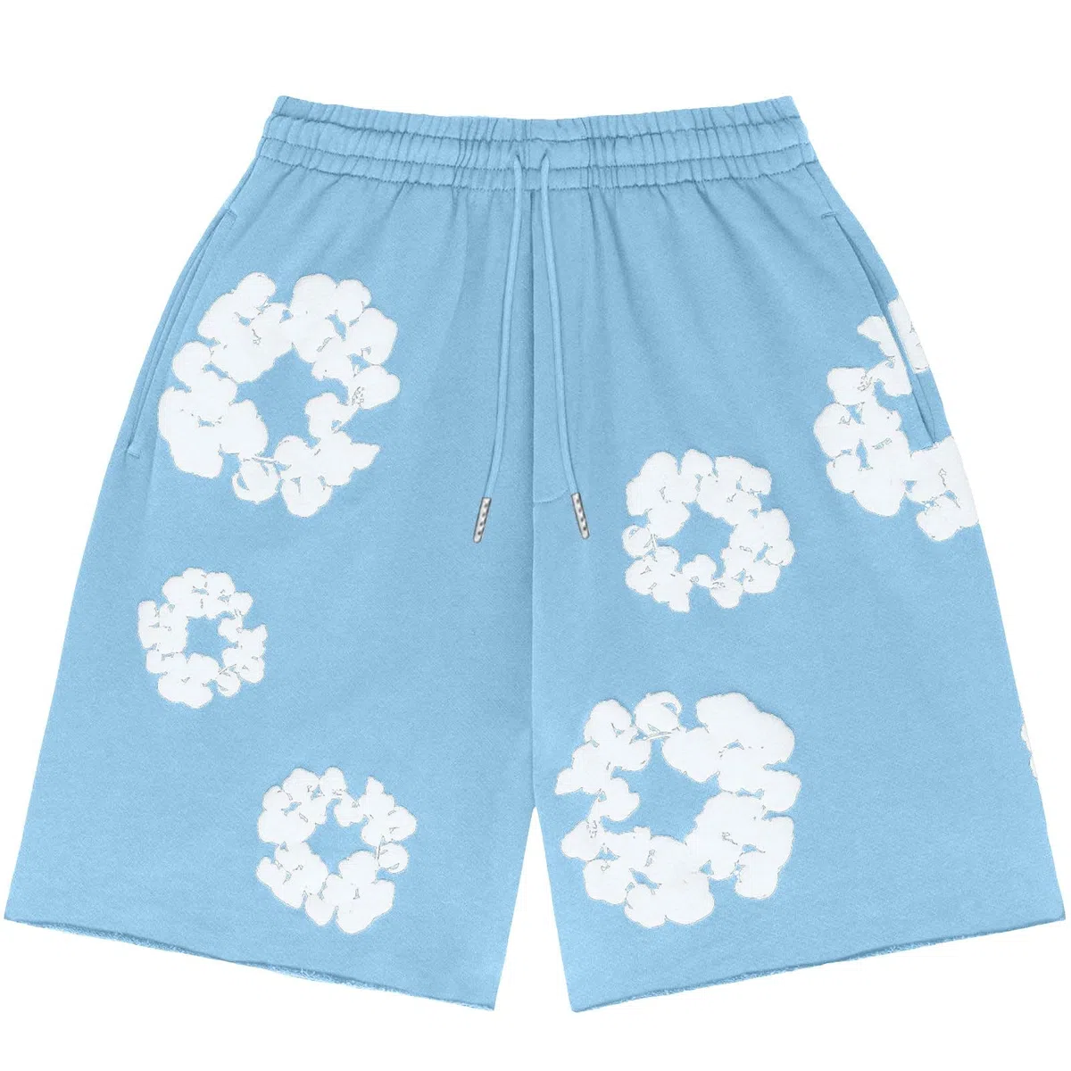 Herren Damen T-Shirt und Shorts Set 2 Teiliges Sommer Trainingsanzug Jogginganzug Y2K Hip Hop Streetwear Kurzarm T-Shirts und Kurze Hose, Zweiteiler Damen Herren Blumen Motiv Outfits Sportanzug