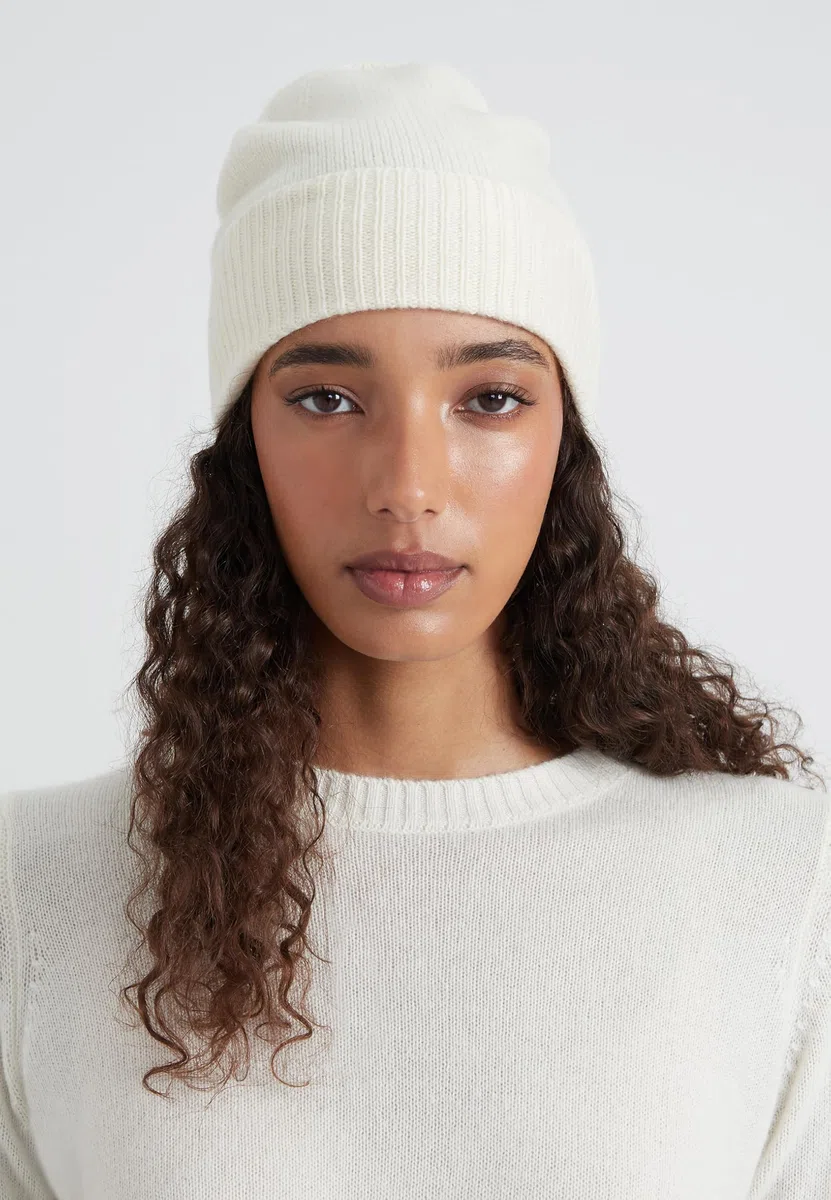 Style & Republic Kaschmir Sport Mütze-Beanie Damen aus 100% Cashmere - Dein kuscheliger Premium Beanie für stilvolle Herbst- & Winter-Momente, One-Size/Einheitsgröße