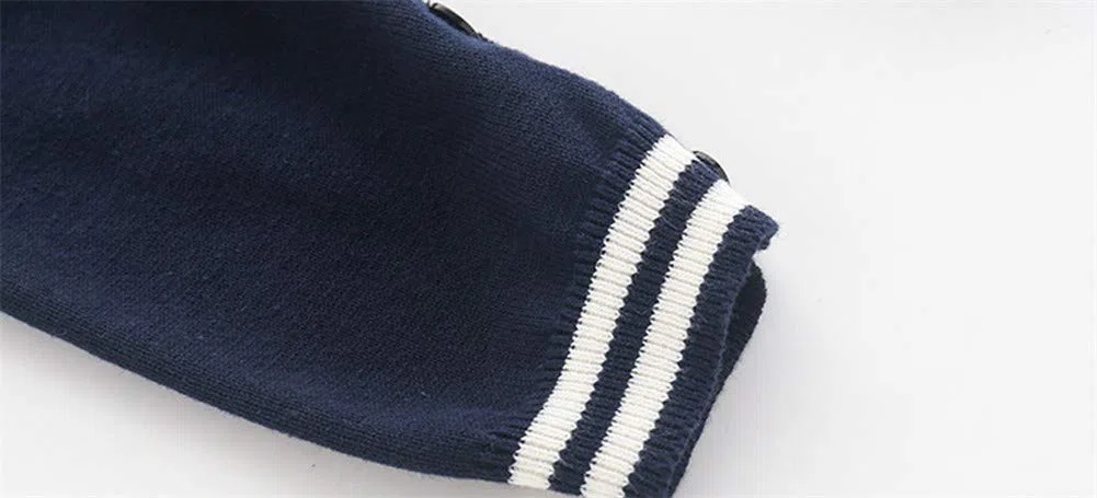 Mud Kingdom Boutique Baby Jungen Nautischer Pullover Strampler Streifen