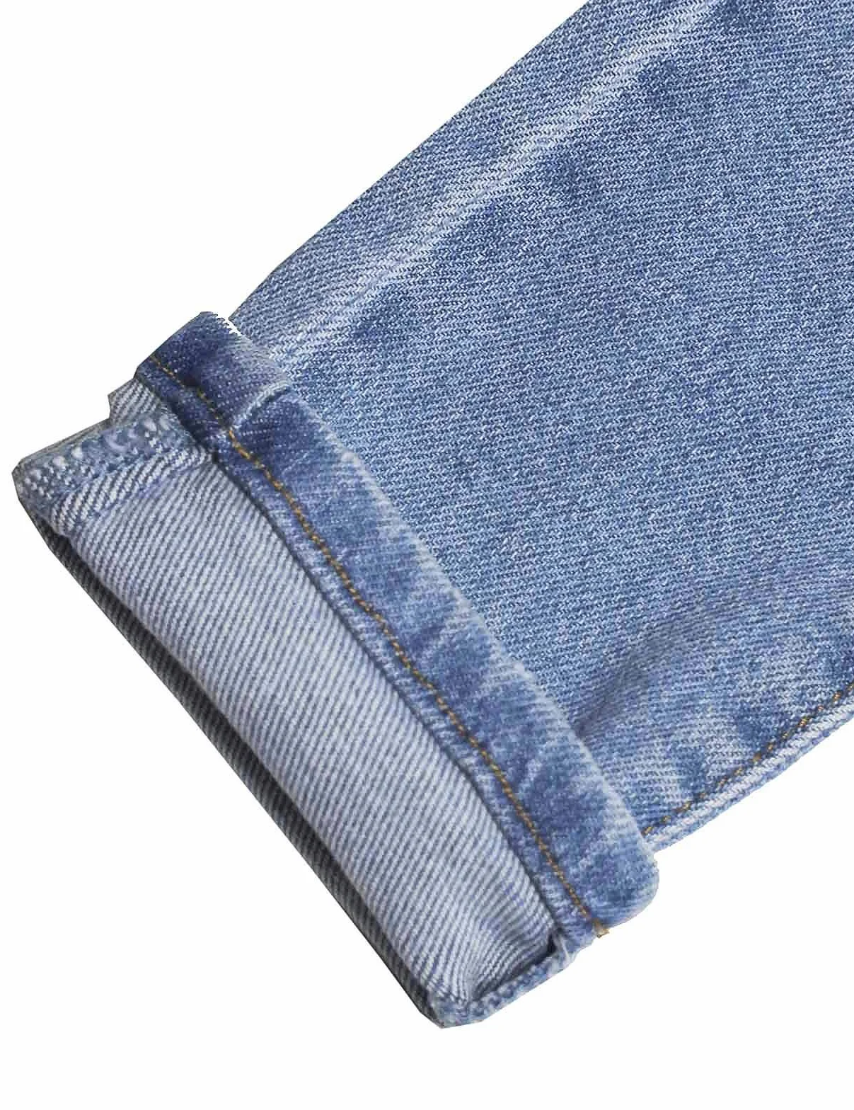 KIDSCOOL SPACE Mädchen-Denim-Latzhose,Little Big Kid Zerrissene Jeans-Arbeitskleidung