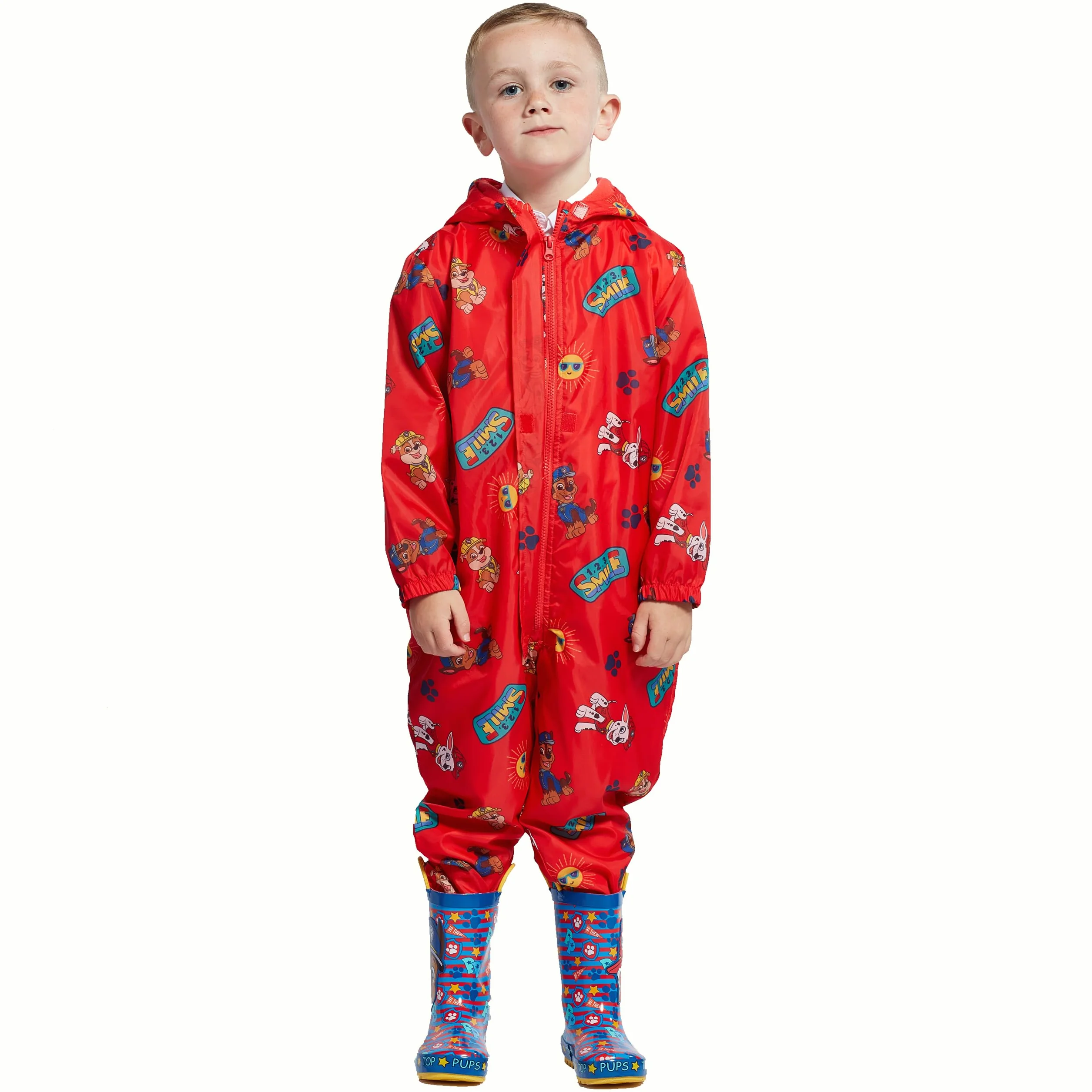 PAW PATROL Regenanzug | Matschanzug Jungen | Regenkleidung Kinder | Overall Für Jungs