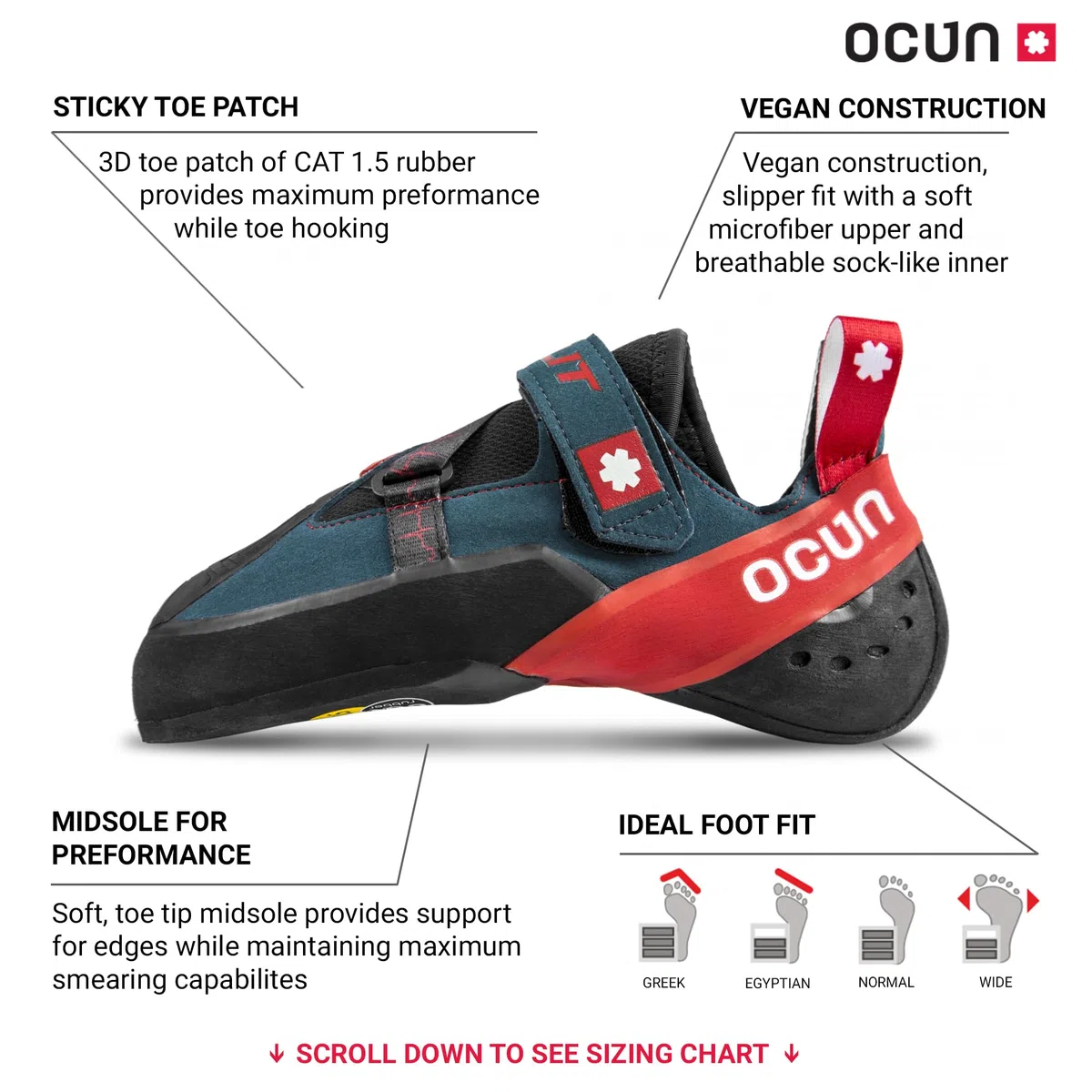 Ocun Herren x Ballet Flat