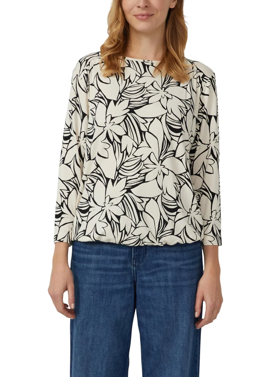 s.Oliver 3/4-Arm Shirt im O-Shape
