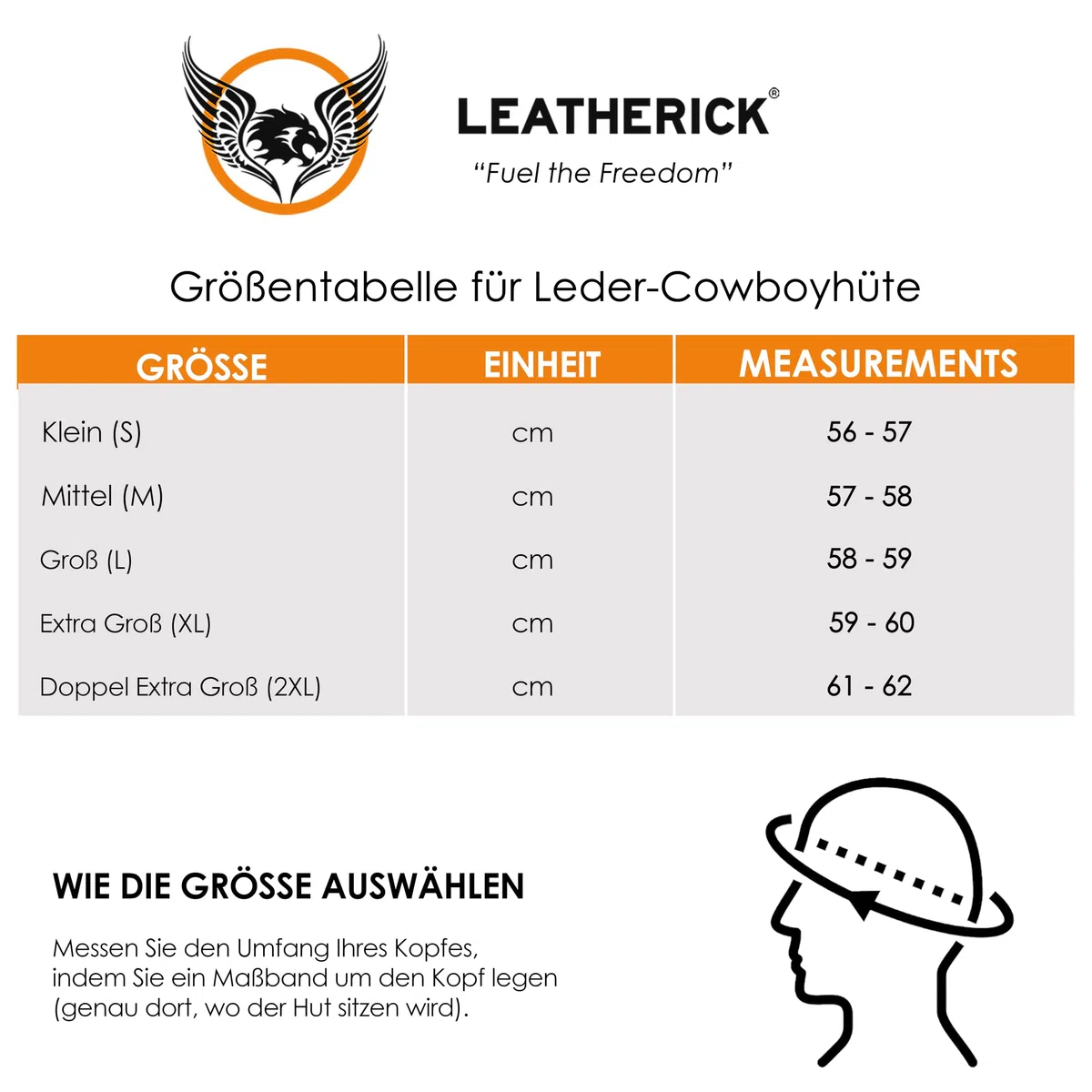Leatherick Cowboyhut für Herren – Western Aussie Style Outback-Hüte aus echtem Crazy Horse-Leder mit Kinnriemen