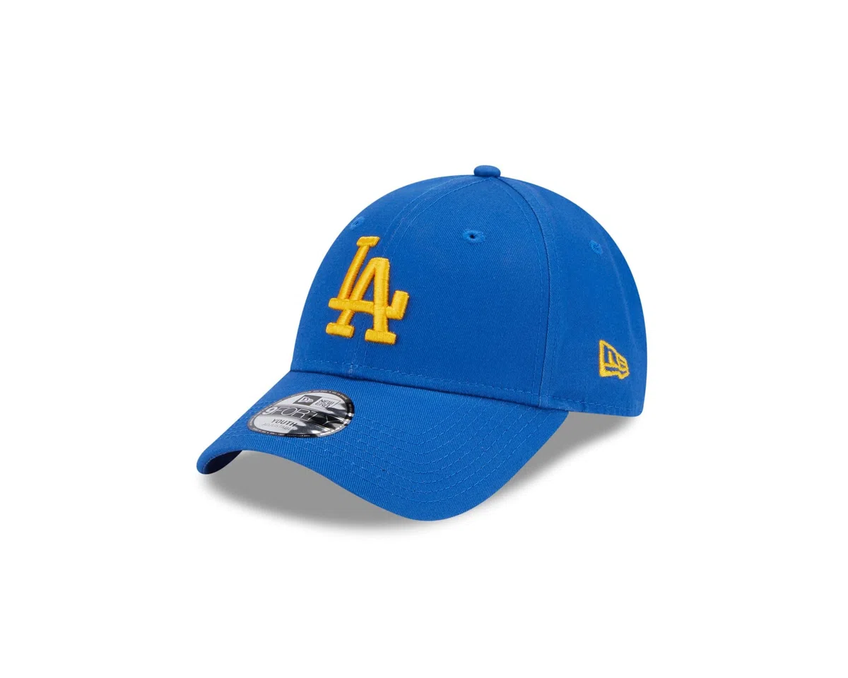 New Era Los Angeles Dodgers MLB League Essential Blue Yellow 9Forty Toddler Cap
