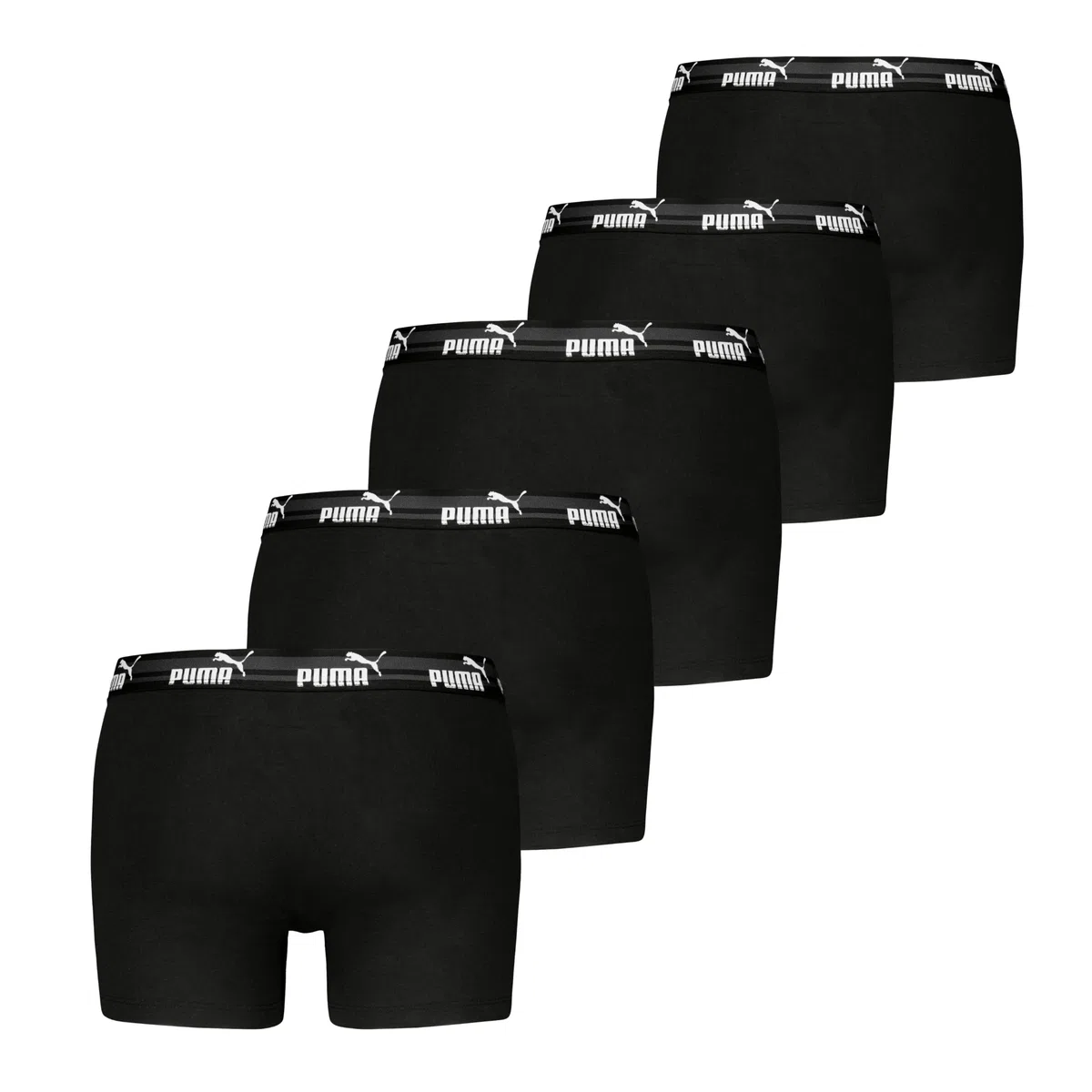 Puma Herren Men Bold Logo Boxer (5er Pack)