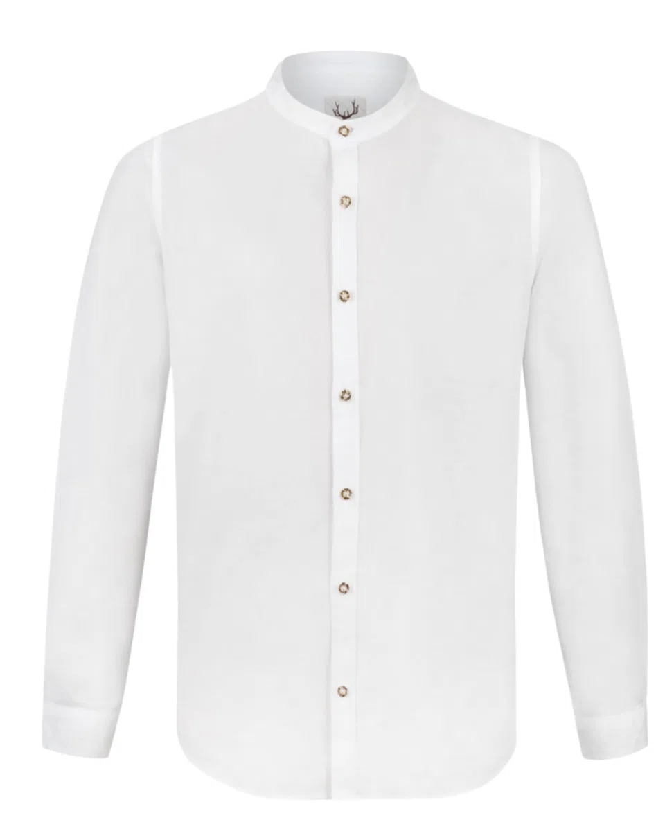 Stockerpoint Herren Trachtenhemd Friedrich I Größe S-3XL I Traditionelles & modernes Design I 100% Baumwolle I Atmungsaktiv & pflegeleicht I Perfekt für Trachten & Festlichkeiten