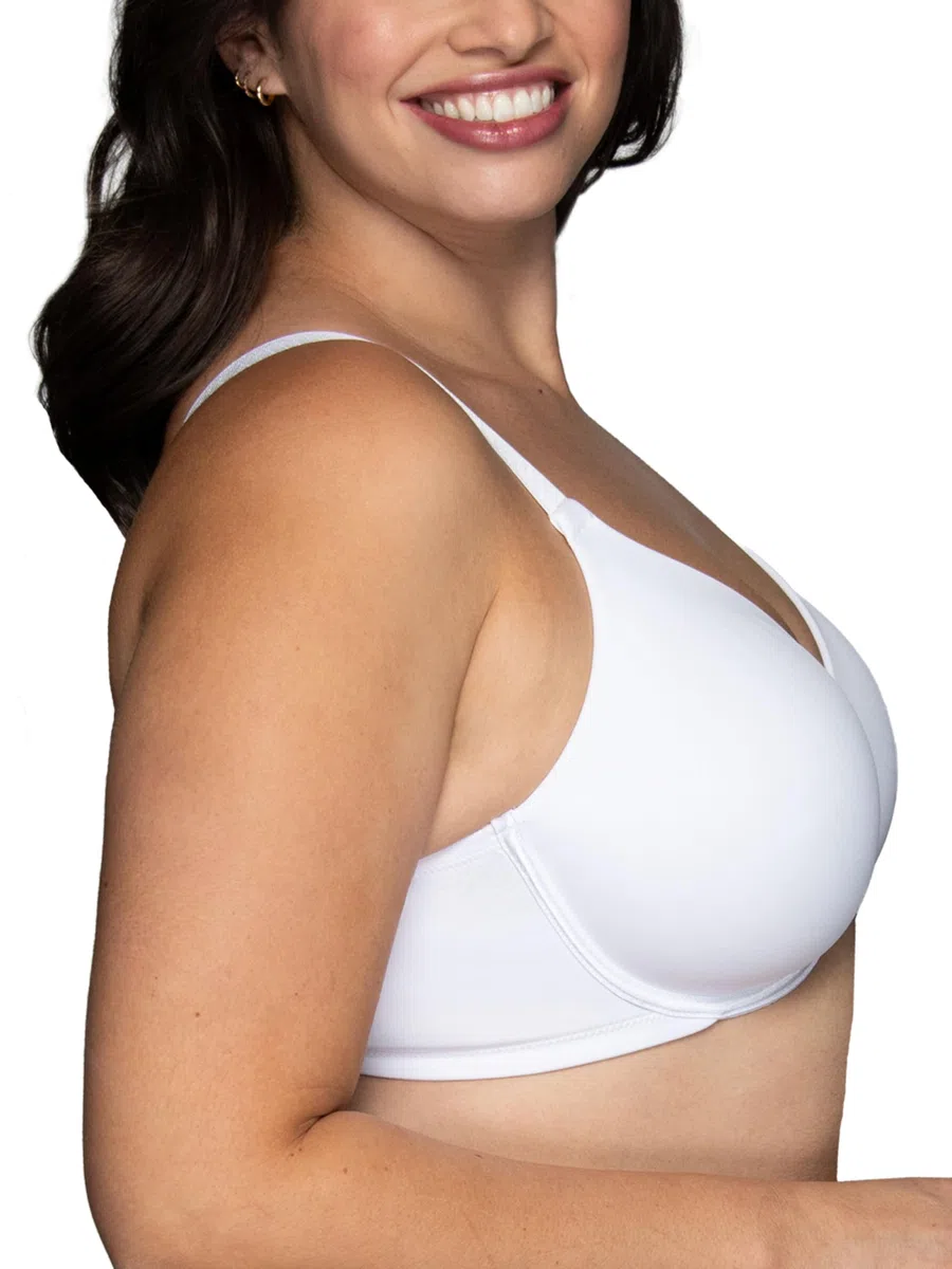 Vanity Fair Damen Full Figure Beauty Rückenglättungs-BH, 4-Wege-stretchstoff, Leicht Gefütterte Cups Bis H BH