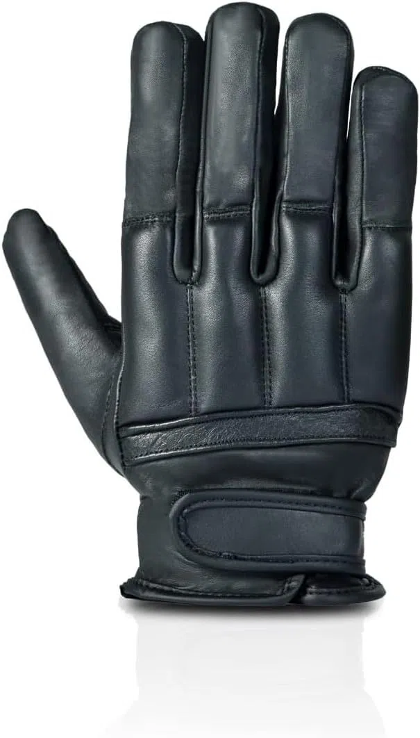 Professinelle Einsatzhandschuhe mit Quarzsand mit Schnitthemmender Kevlar einlage, Security Diensthandschuhe