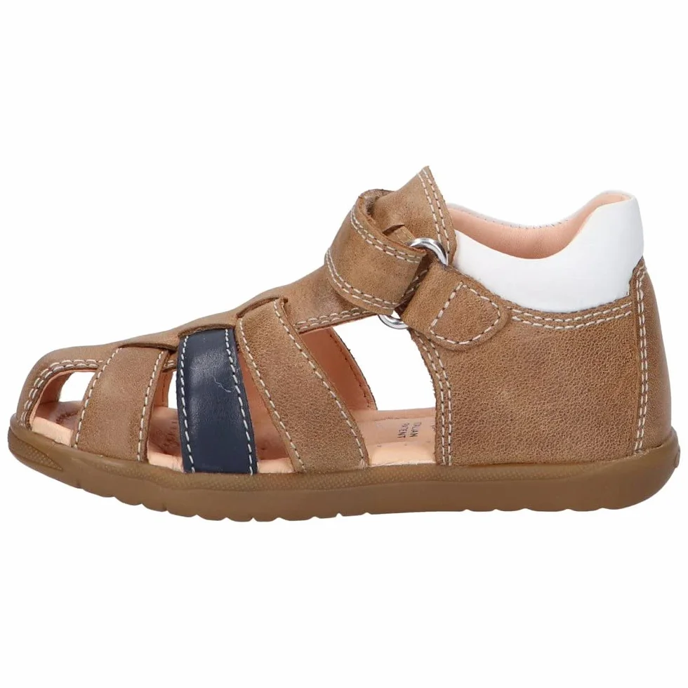 Geox Jungen B Sandal Macchia Boy Erste Schritte, Caramel, 23 EU