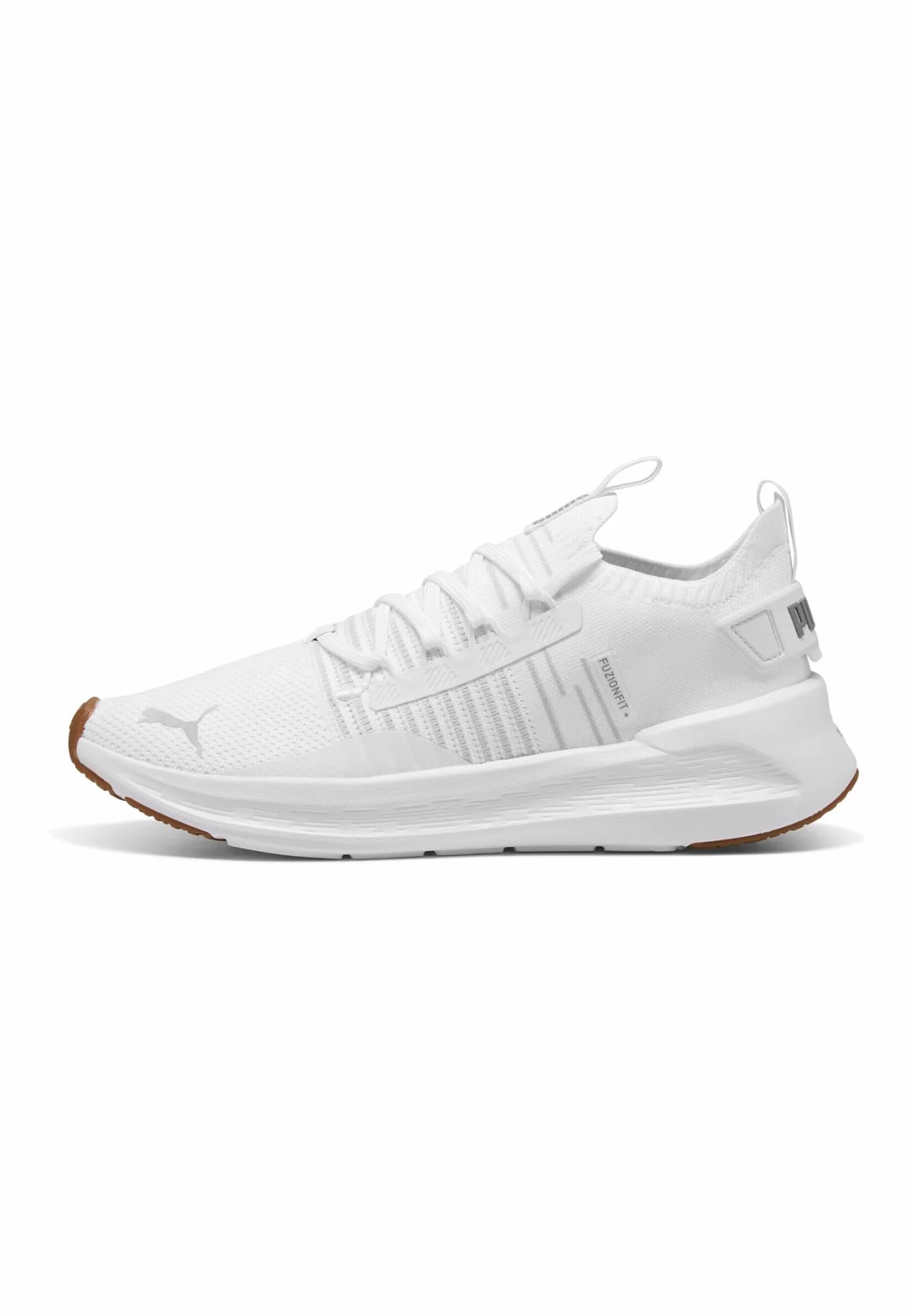 Puma Damen Softride Symmetry Fuzion WNS 310460 White-Silver Sneaker