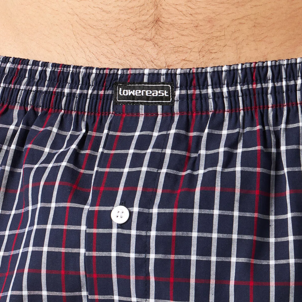 Lower East American Boxershorts Herren 10 Pack I 6 Pack aus 100% Baumwolle I Unterwäsche Herren, Unterhosen für Männer