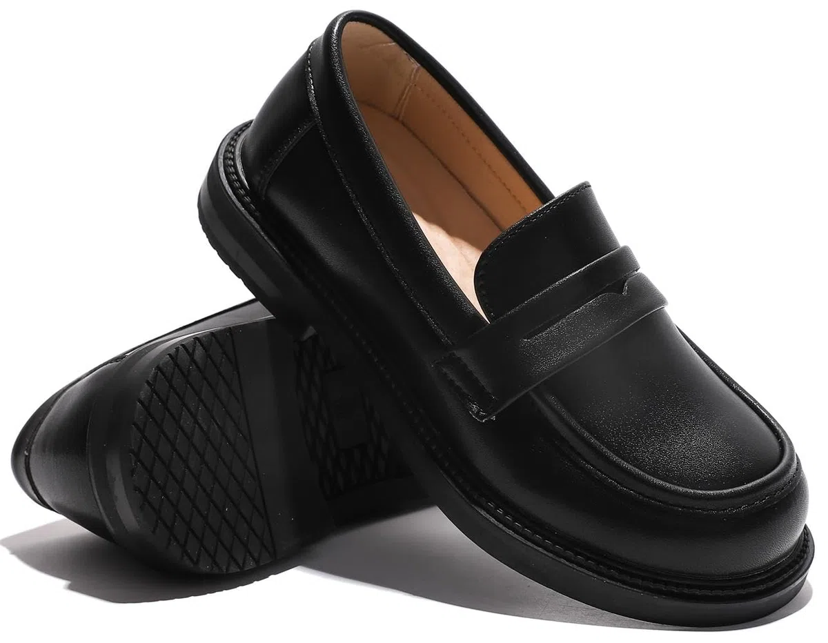 PPXID Mädchen Mokassins Slipper Prinzessin Ballerina Schule Halbschuhe
