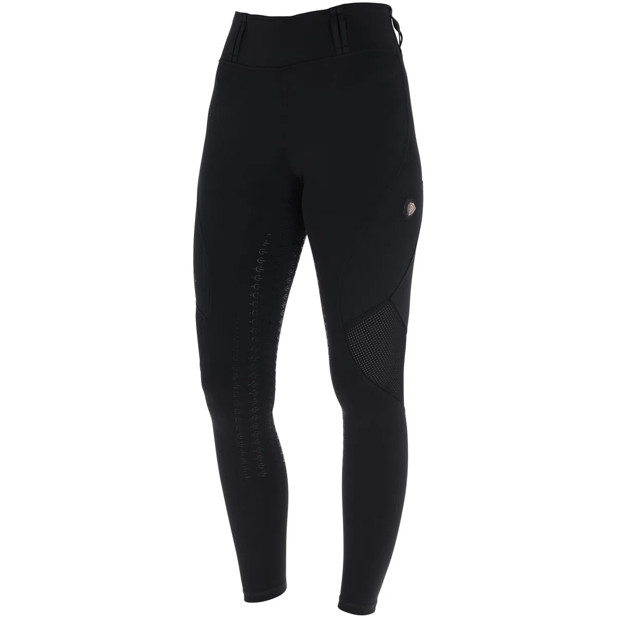 Covalliero - Damen Reitleggings Silikon Vollbesatz FS26 – Reithose mit Mesh-Einsätzen – Frühling & Sommer Reiterhose – weich, leicht & atmungsaktiv – viele Farben – Gr. 32-46