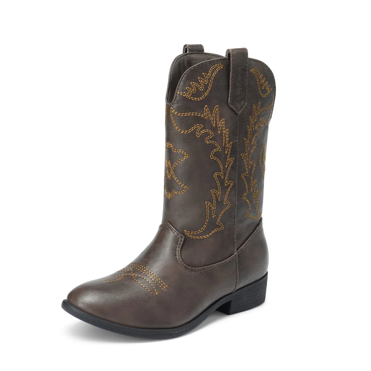 DREAM PAIRS Cowgirl Cowboy-Westernstiefel für Mädchen, wadenhoch, Reitschuhe, kleines Kind/großes Kind