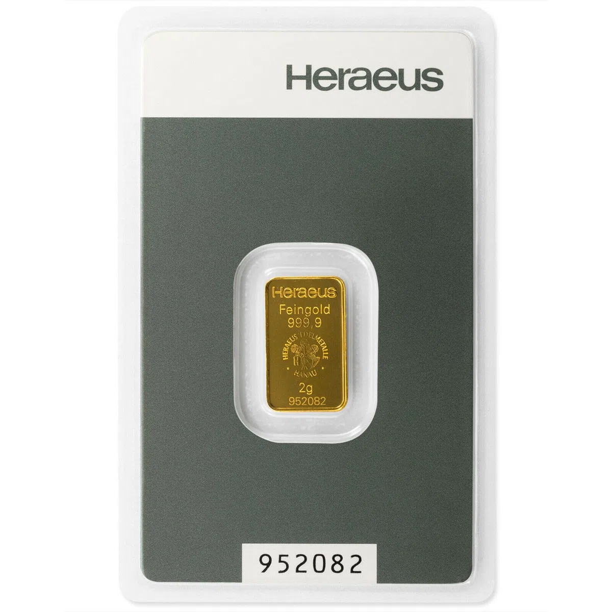 Gold zum verschenken Goldbarren Heraeus - Kinebar 2g 2 Gramm Geschenkset - Geschenk + Echtheitszertifikat