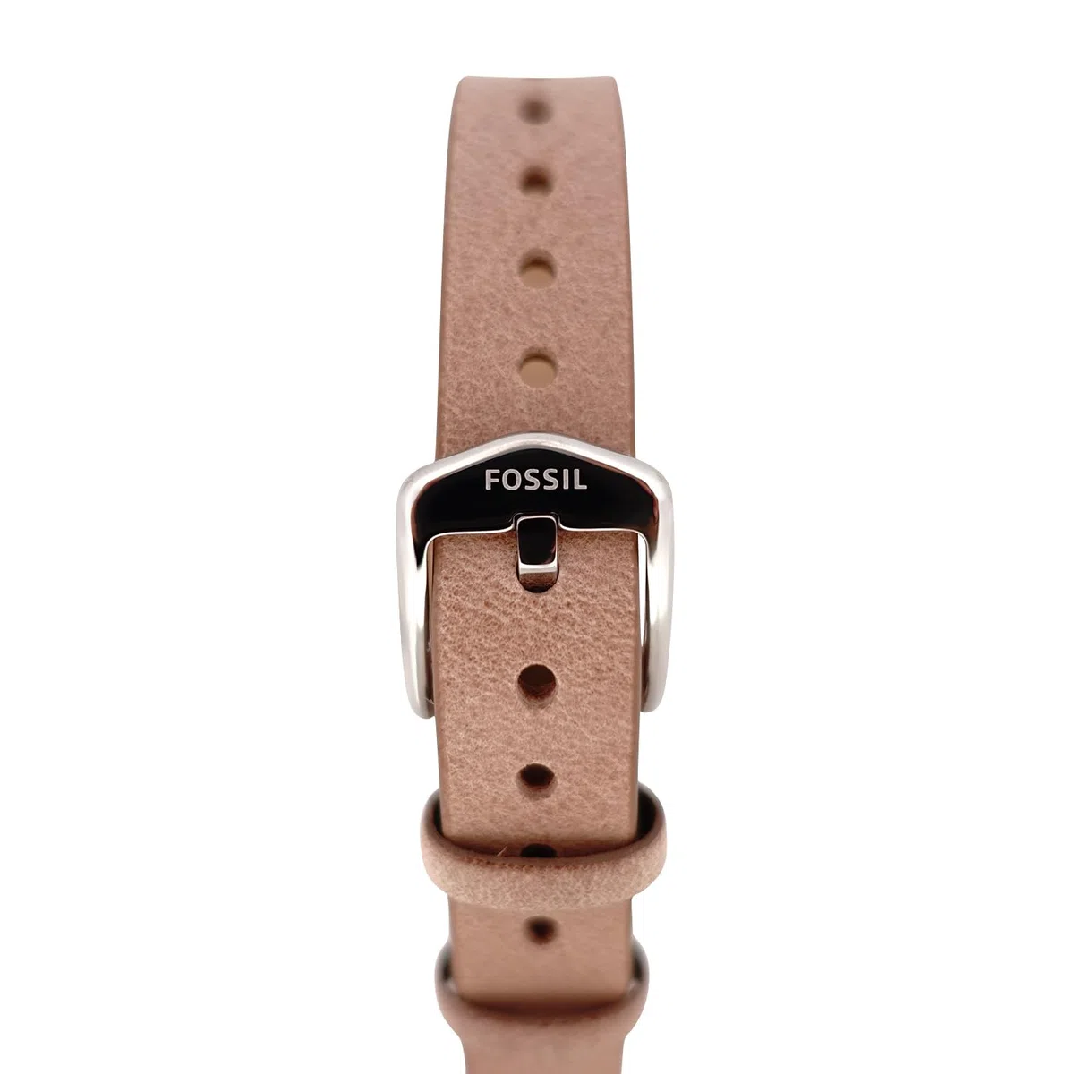 Fossil Uhrenarmbänder für Damen 18mm, Beige Leder, original ersatzband für ES3625