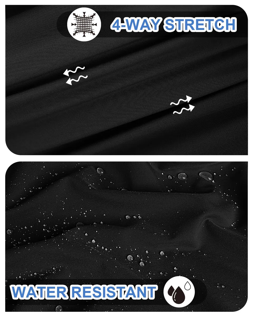Outdoor Ventures Herren Golfshorts UPF 50+ Stretch Dry Fit Golf Shorts 11'' Bermuda Shorts Leichte Schnelltrocknende Kurze Hose mit Taschen für Golfen Arbeiten