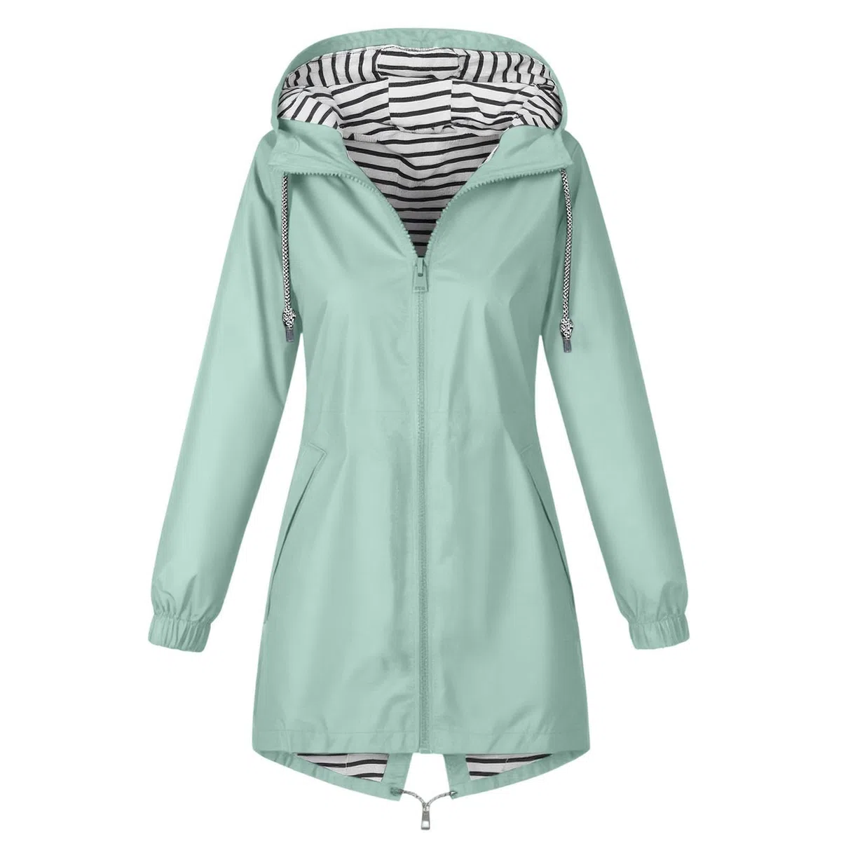 Generisch Regenjacke Damen Wasserdicht Atmungsaktiv Regenmantel Regencape Mit Kapuze Leicht Windbreaker Wasserdicht Regenjacke Damen Regenponcho Für Outdoor Camping Fahrrad Wandern