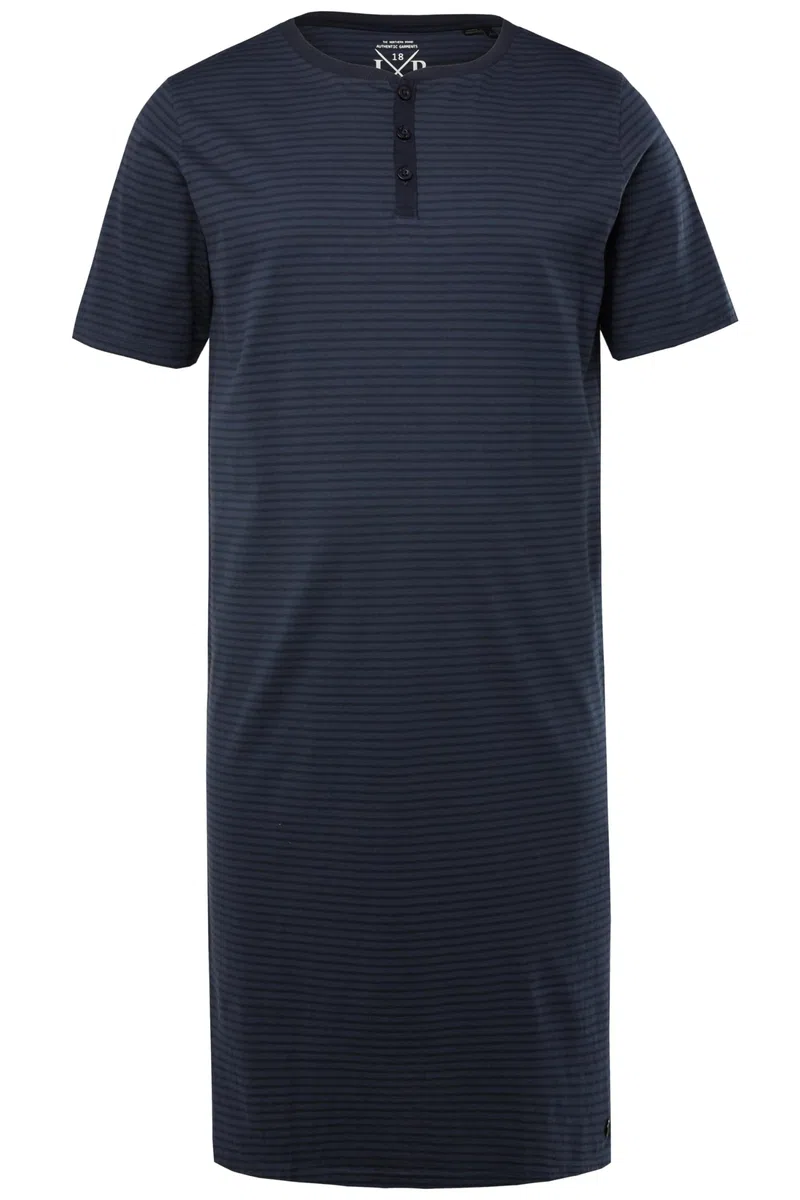 JP 1880 Herren große Größen Übergrößen Menswear L-8XL Nachthemd, Henley, Ringel 826709