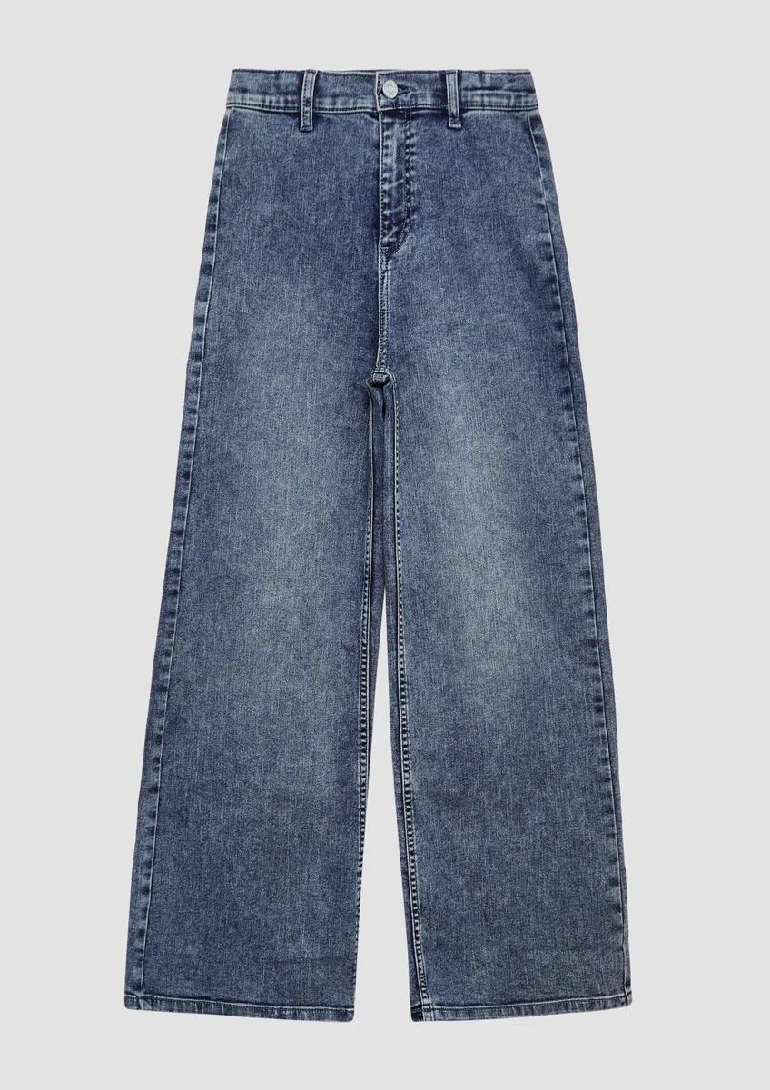 s.Oliver Jeans/Regular Fit/High Rise/Wide Leg blau 140/REG