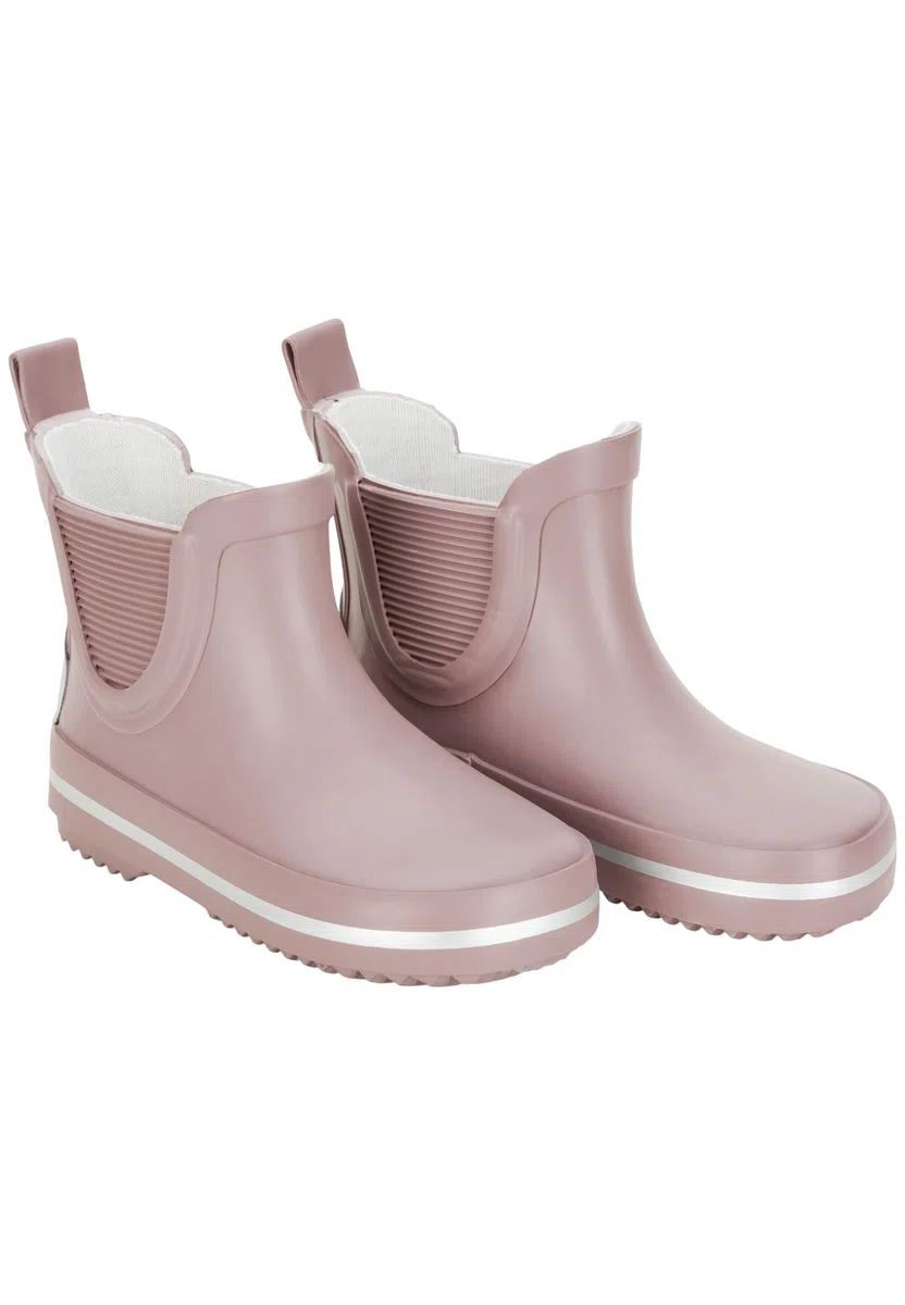 Mikk-line Kurze Gummistiefel Kinder | Barfuß Gummistiefel Kinder | Wetterfeste Slip-On Regenstiefel | Knöchelhohe wasserdichte Outdoor-Schuhe mit rutschfester Sohle