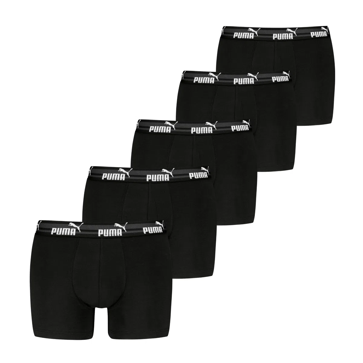 Puma Herren Men Bold Logo Boxer (5er Pack)