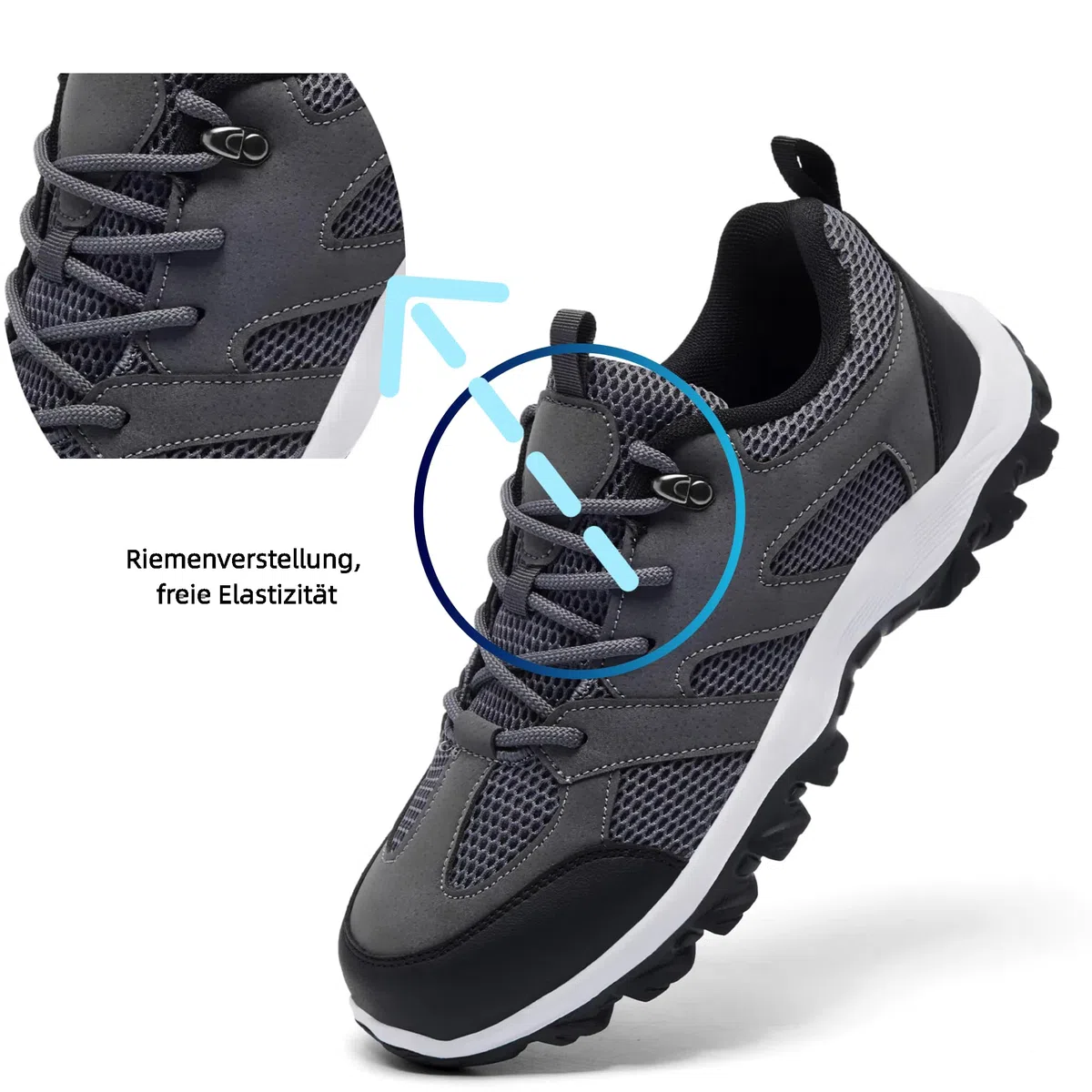Herren Schuhe Trekking Wanderstiefel Traillaufschuhe Laufschuhe Turnschuhe Sportschuhe Outdoor-bereit Ultralight Belüftung Schuhe