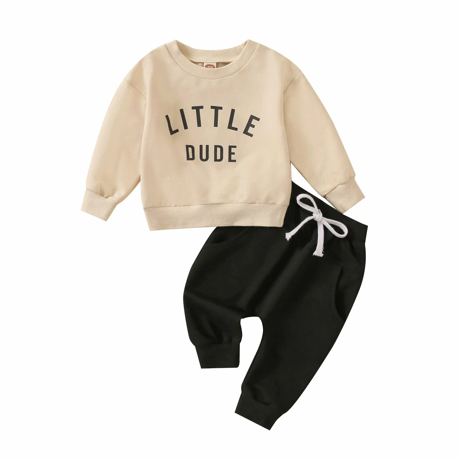 Baby Boy Kleidung Set Kleinkind Kleidung Set Brief Print Pullover Sweatshirt Hosen Outfits Baby Trainingsanzug Langarm T-Shirt und Hosen Kleine Kinder