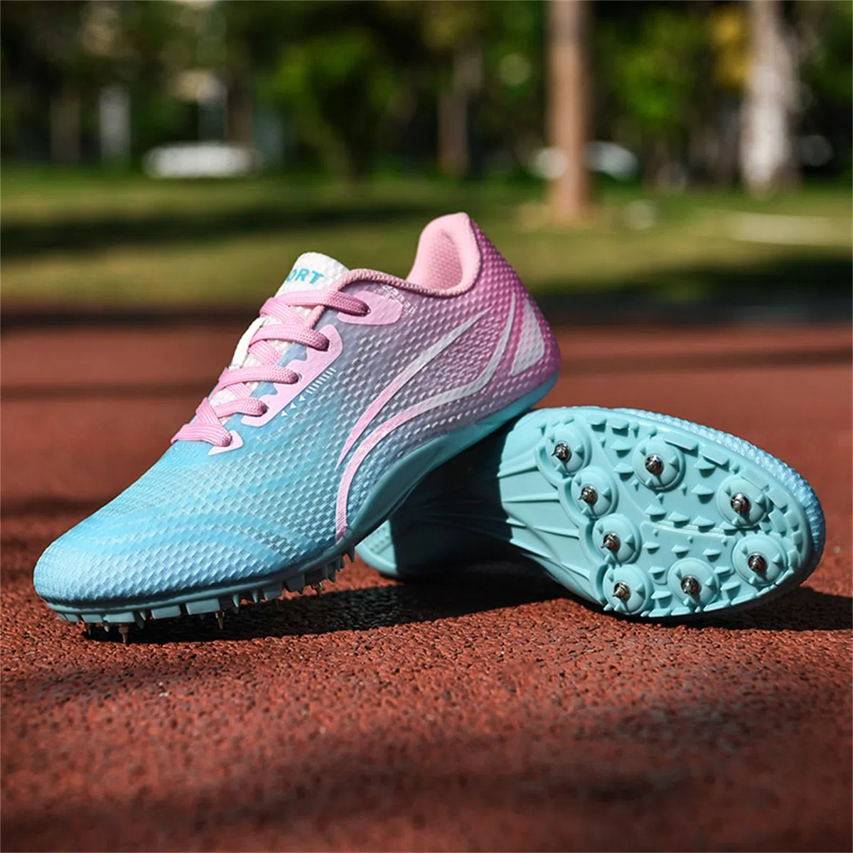 Spikes Laufschuhe Leichtathletik Schuhe Männer Frauen Sprint Springen Racing Sneakers Für Kinder
