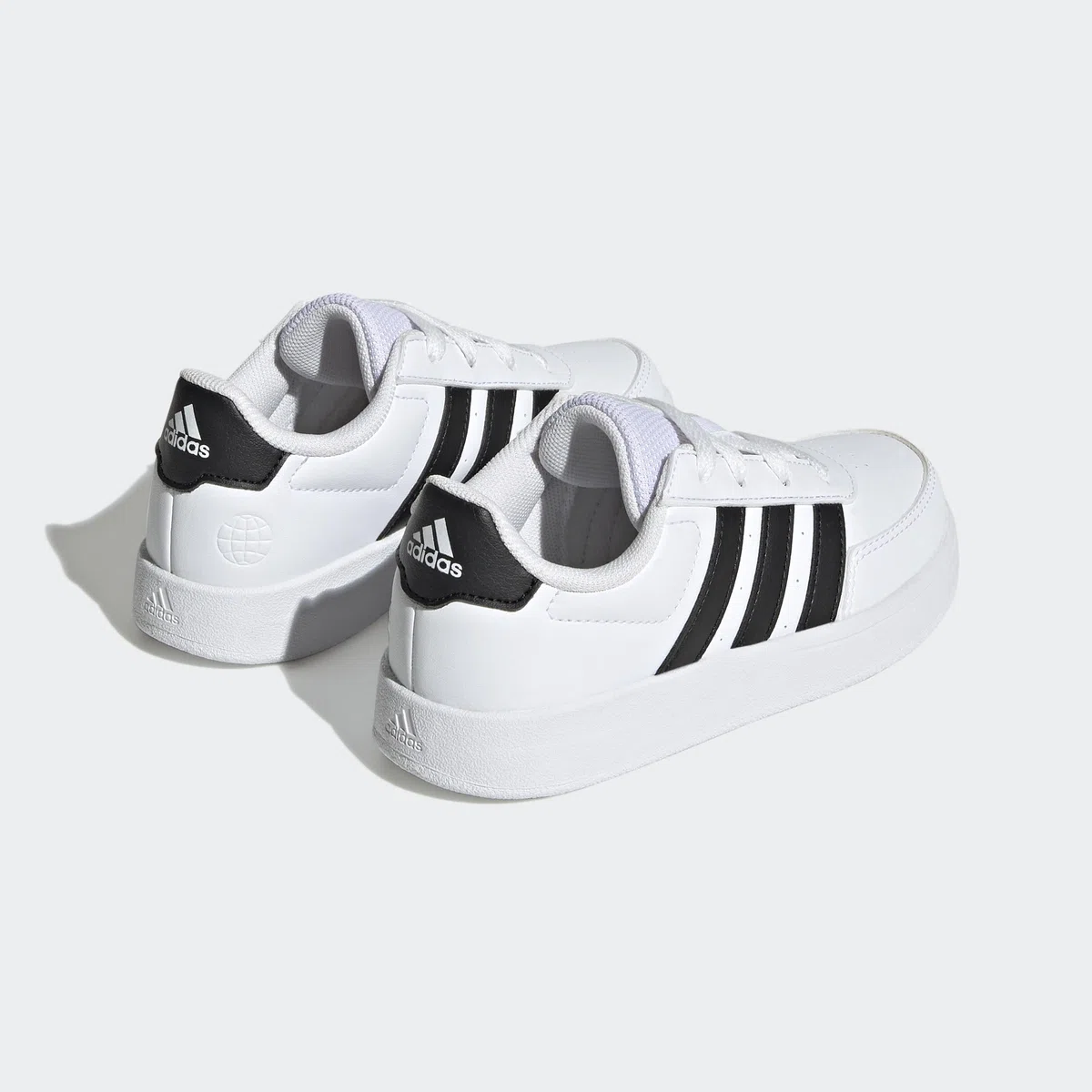 adidas Breaknet 2.0 K Unisex Sneaker Low Textil/Synthetik weiß/schwarz weiß/schwarz