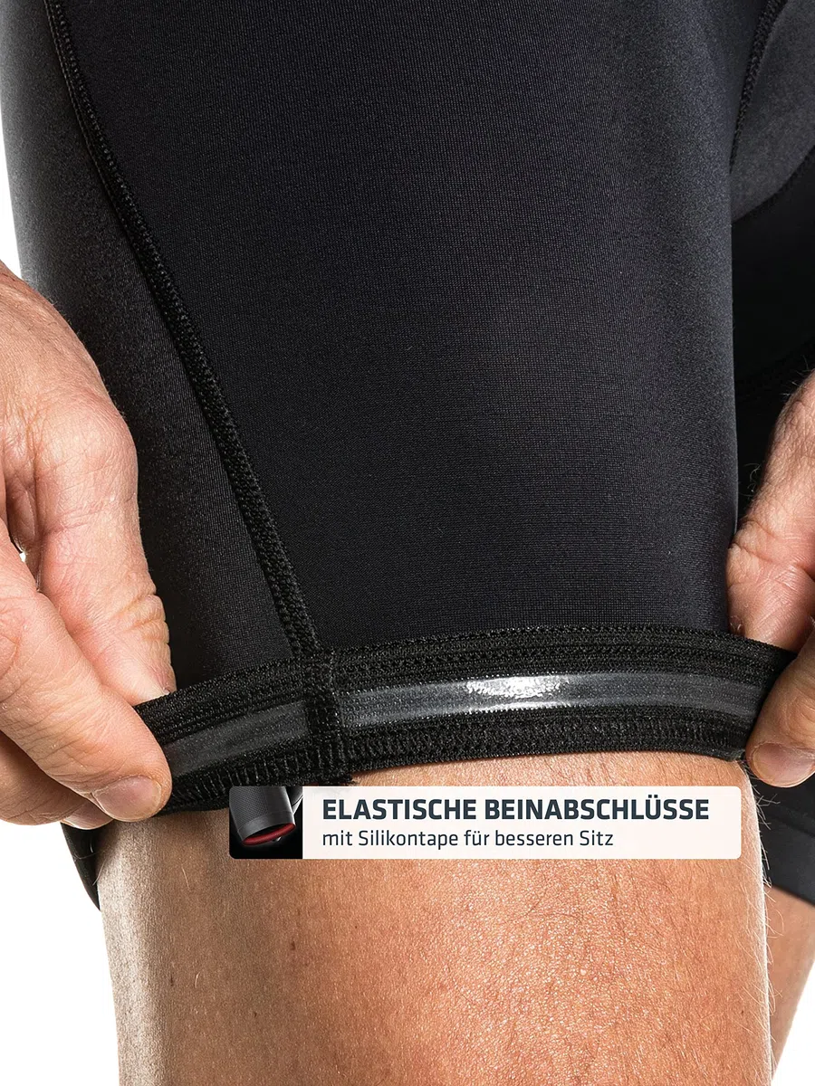 Schöffel Herren Skin Pants 2h M, atmungsaktive Radhose mit Polster und 4-Wege-Stretch, Fahrrad Unterhosen mit bakteriostatischer Silbernitrat-Behandlung