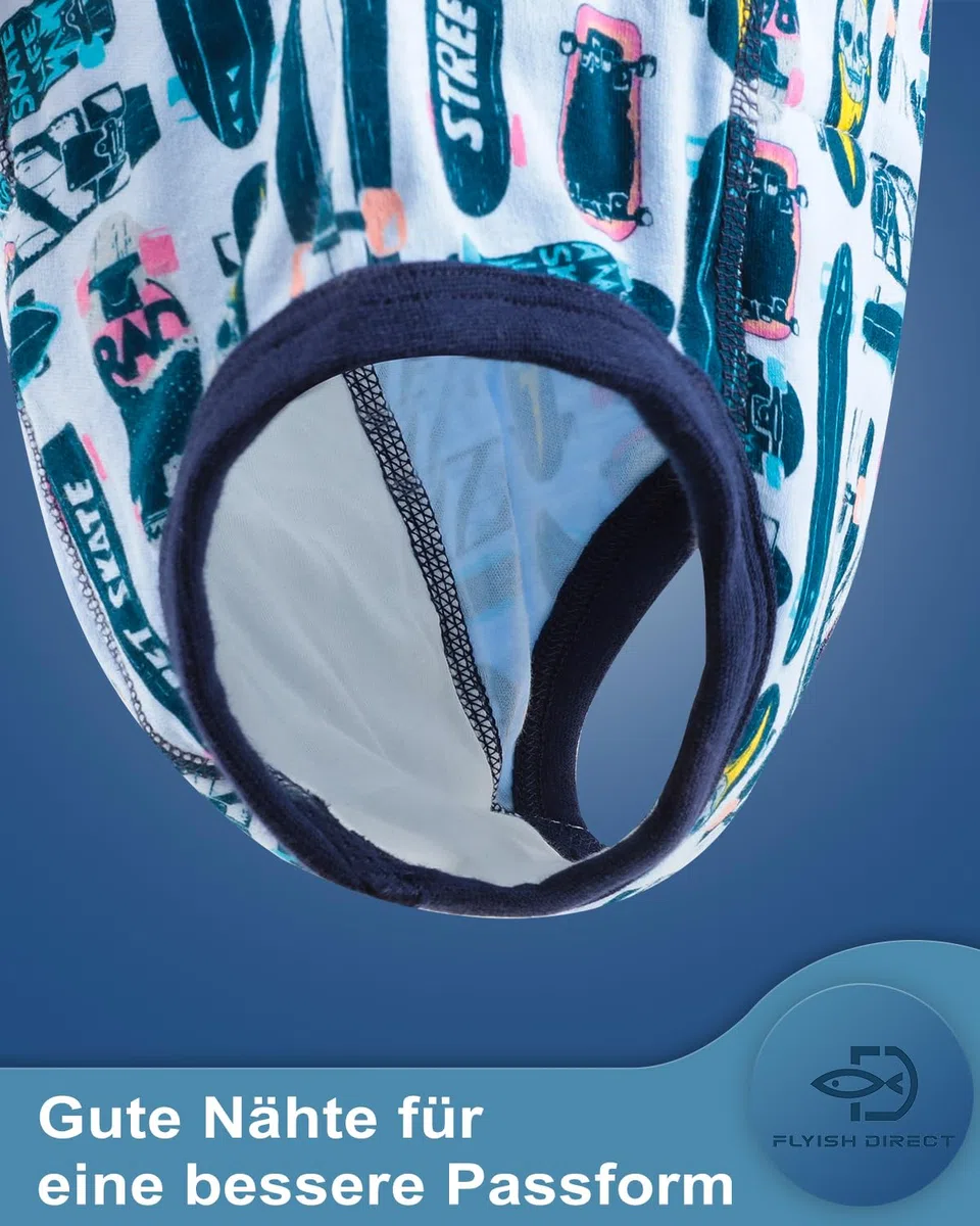 FLYISH DIRECT Töpfchen Trainingshose Baby Lernwindel Trainerhosen Unterwäsche für Baby Kleinkind Kleinkinder, 8 Stück, 110/4T