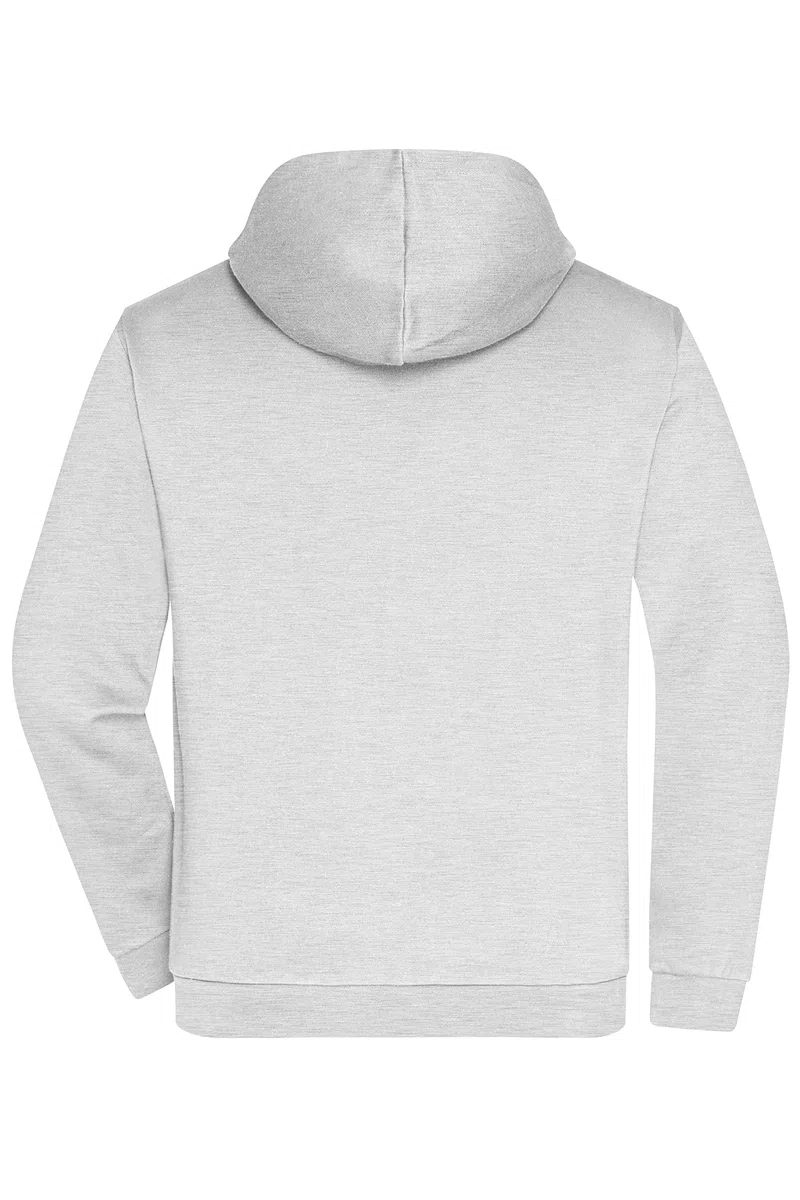 James & Nicholson Herren Basic Kapuzen-Sweatjacke - Klassische Sweatjacke mit Kapuze und Kordelzug