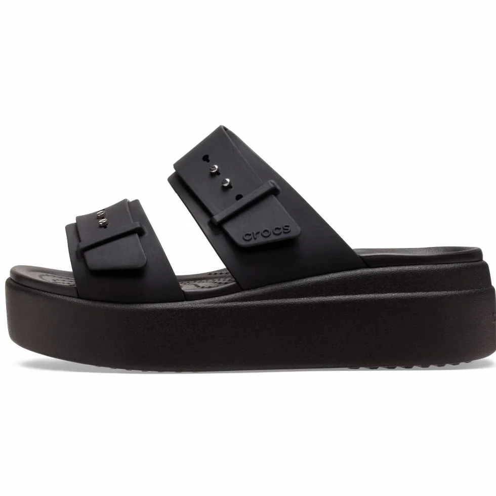 Crocs Damen Brooklyn Buckle Low Wedge Sandalen