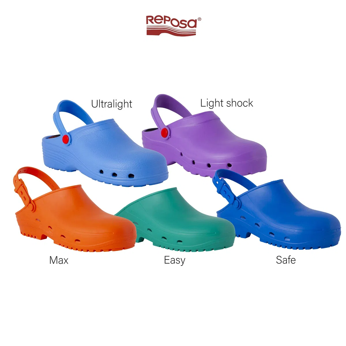 REPOSA Unisex Light ShockClog