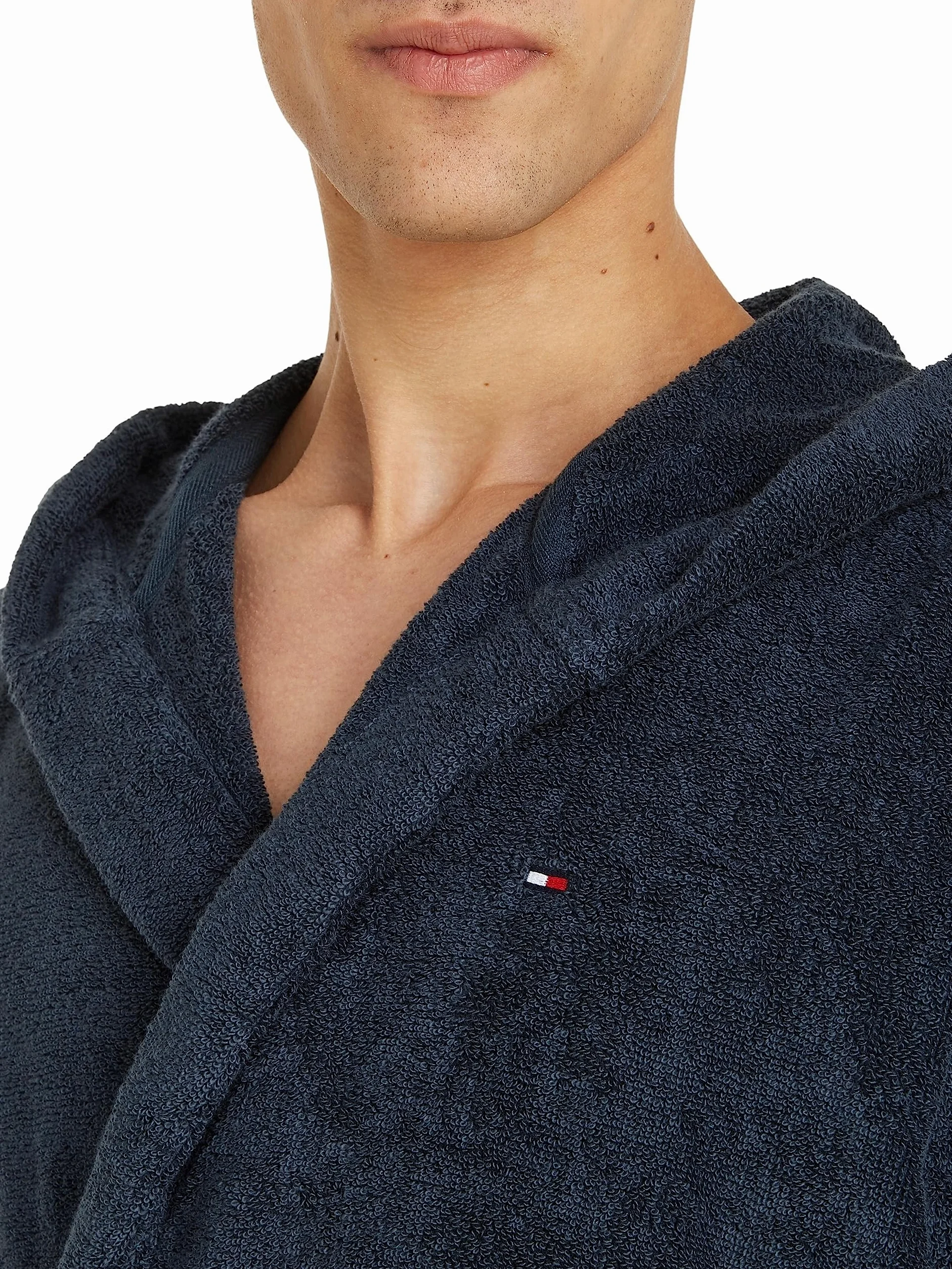Tommy Hilfiger Herren Bademantel Frottee