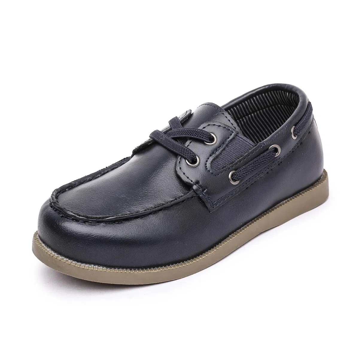 DADAWEN Jungen Mädchen Anzugschuhe mit 2 Loch Schnürsenkeln Oxfords Schule Loafers