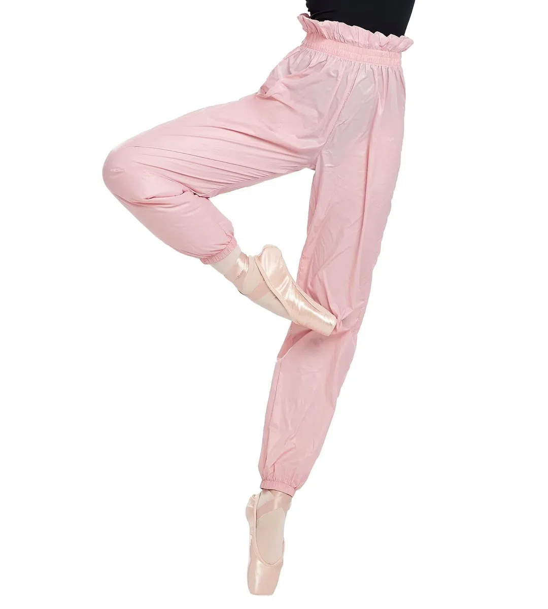 Damen Ballett Wärme Hosen, Leichte, Dünne Hochtaillierte Aufwärmhose Ripstop Pant Hose für Damen