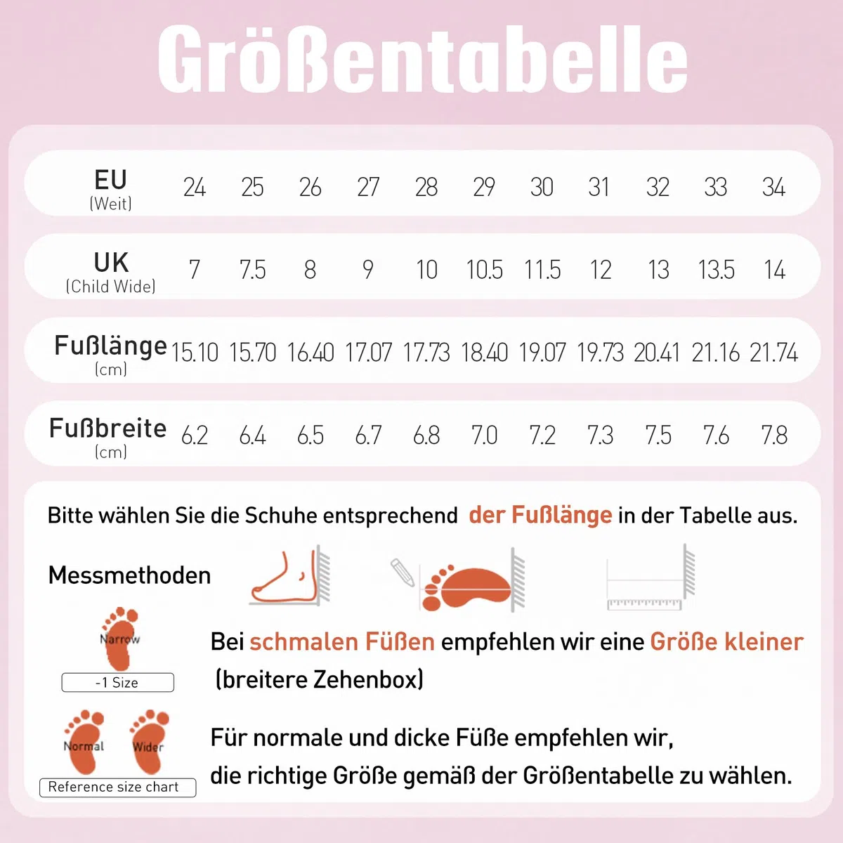 IceUnicorn Kinder Barfußschuhe Breite Zehenbox Jungen Mädchen Hausschuhe Minimalistische Outdoor Traillaufschuhe Walking Schuhe(Pink, 27EU Weit)