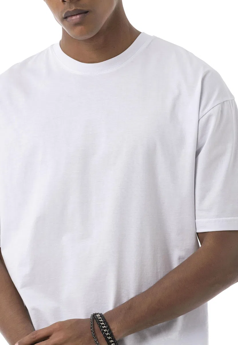 3er Pack Oversized T-Shirts – Klassisches Basic Shirt aus Baumwolle – Kurzarm, Rundhals – Ideal für Alltag, Freizeit & Streetwear