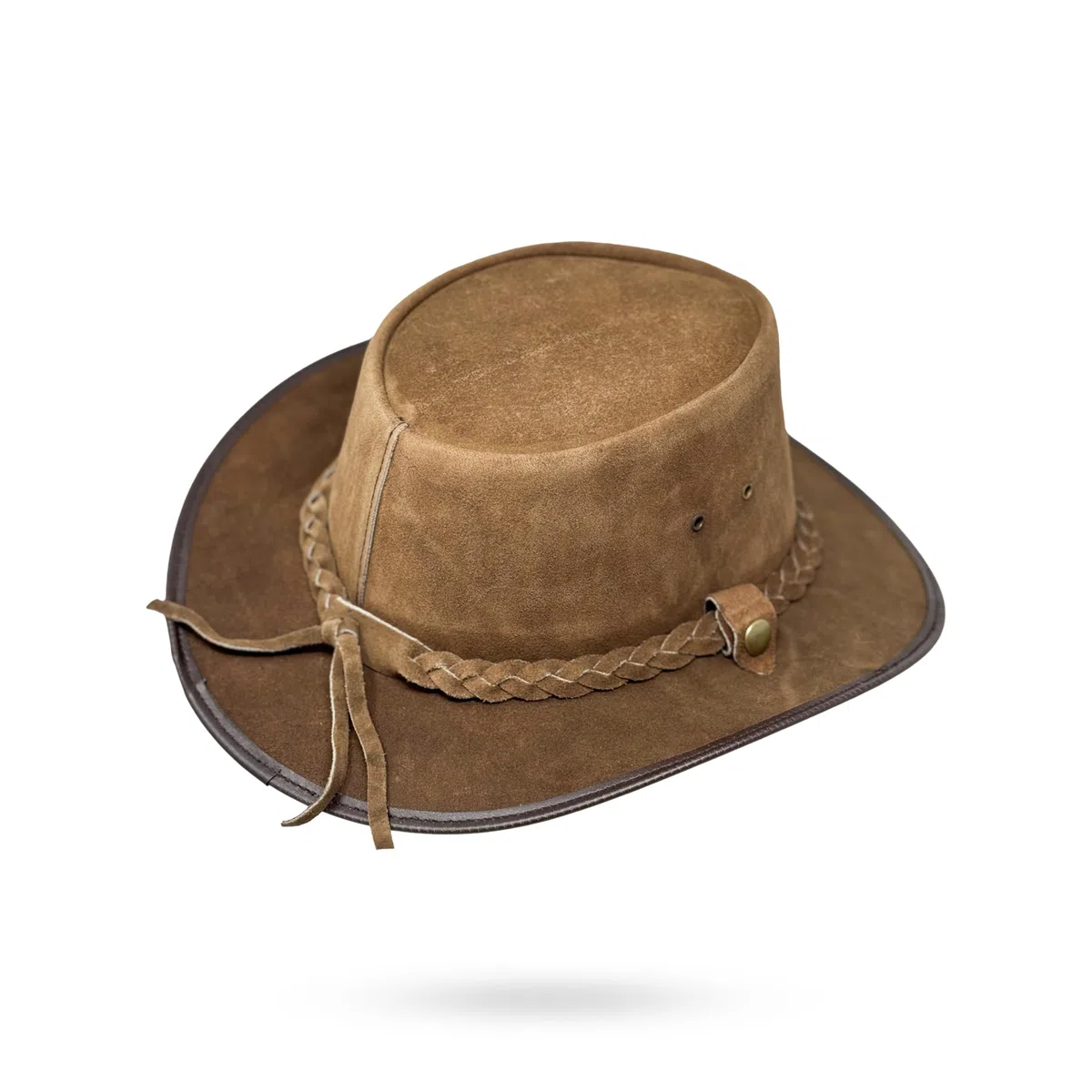 Lederhut Western Cowboy – Outdoor Hut Reiten, Wandern & Abenteuer Adams