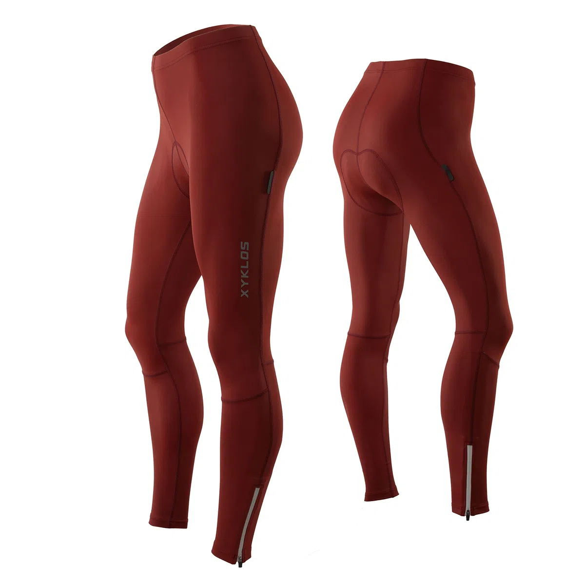 Fahrradhose Damen Lang - Sportlich, Stylisch und Bequeme Radhose - Gut Aussehen und Aktiv Sein Radlerhose - Vermeide Schmerzen Mit Sitzpolsterung