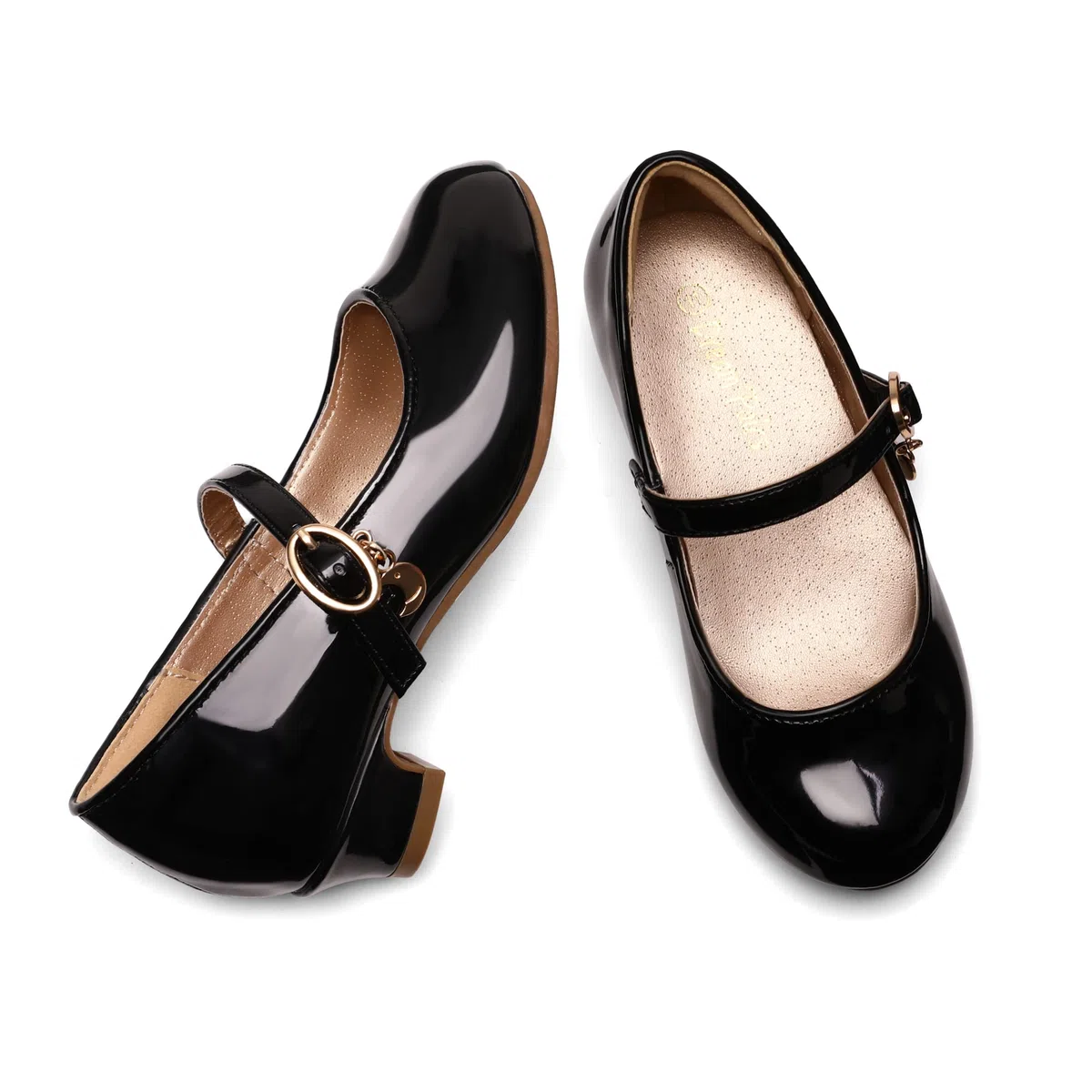 DREAM PAIRS Ballerinas Mädchen Mary Jane Flache Schuhe Ballerinas Prinzessin Schuhe Kommunionschuhe Schulschuhe