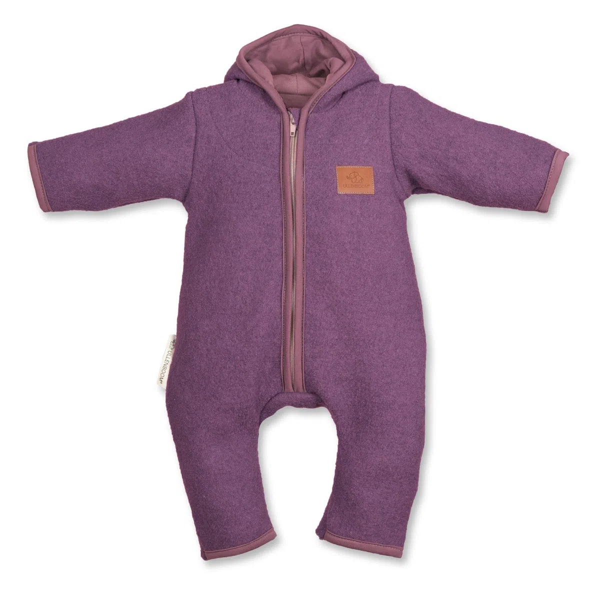 ULLENBOOM® Wollwalk Overall Baby - Walkoverall - Aus Schurwolle, 100% mulesingfrei - Overall für Baby bis Kleinkind - Ideal für Herbst und Winter