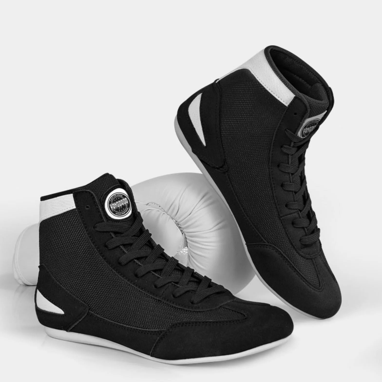 Hixingo Wrestling Schuhe Herren Damen 36-45, Boxschuhe Herren Damen mit Rutschfesten Gummisohlen Leicht, Atmungsaktive und Komfortabel für Combat, Kampfsport, Training