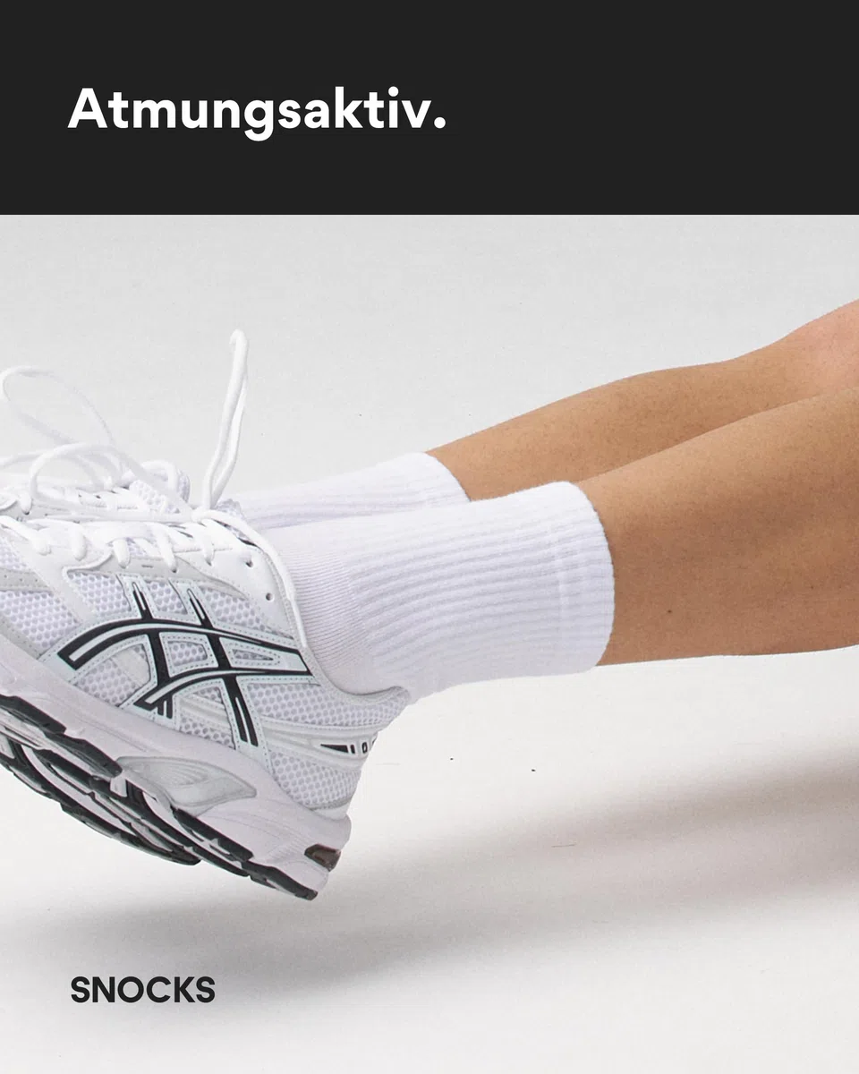 Snocks Premium Tennissocken Damen und Herren aus Bambusviskose - Atmungsaktive & antibakteriell Bambus Socken - Sportsocken in Gr. 35-50