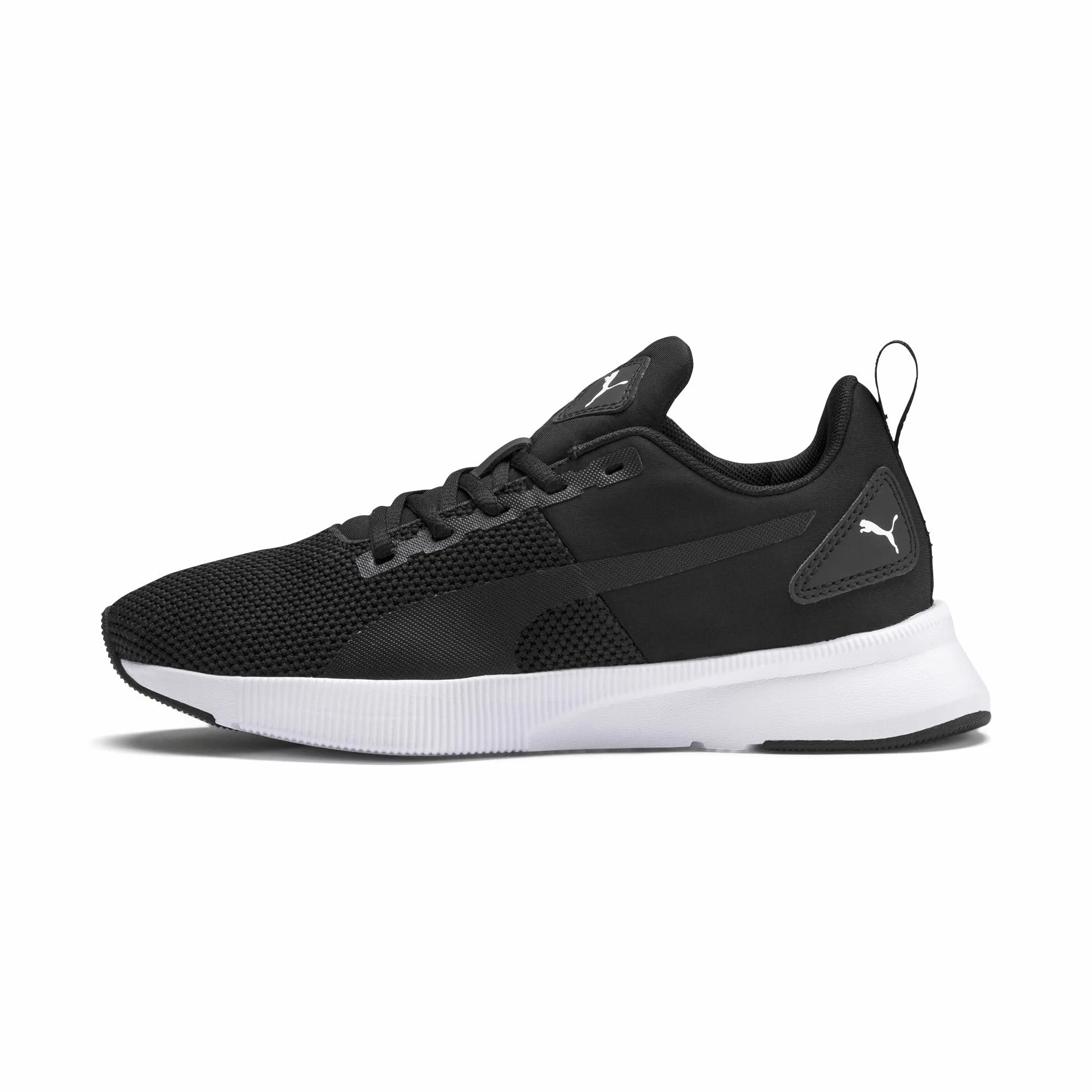 PUMA Flyer Runner Jr Sneaker, Schwarz Weiß