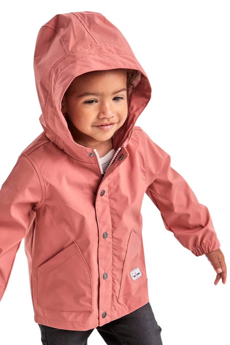 first instinct by killtec Kinder Softshell Jacke mit Kapuze FIS 23 MNS SFTSHLL JCKT, rosenholz, 122/128, 37901-000
